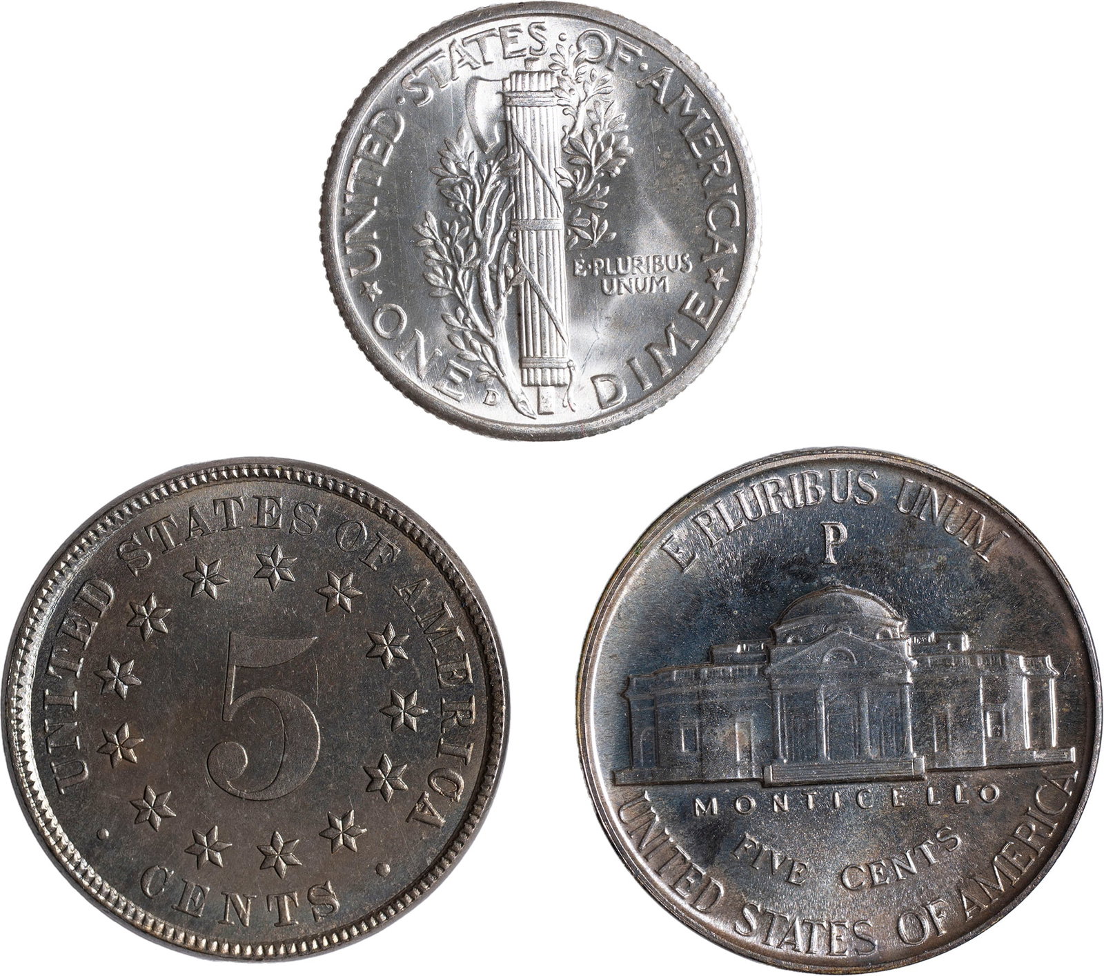 Worthwhile U.S. Coin Trio - 2