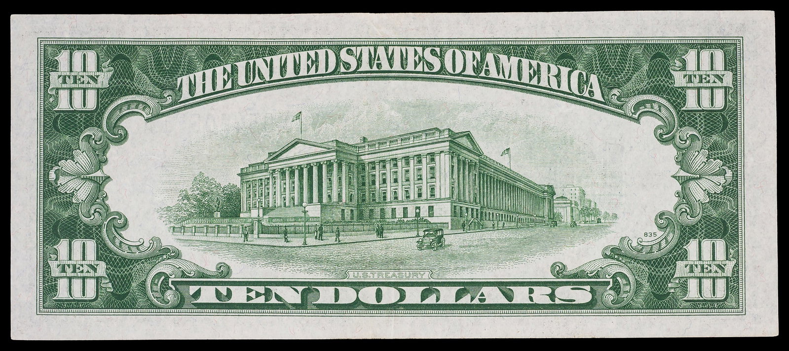 AU/UNC 1934-A N.Africa $10 Silver Certificate - 2