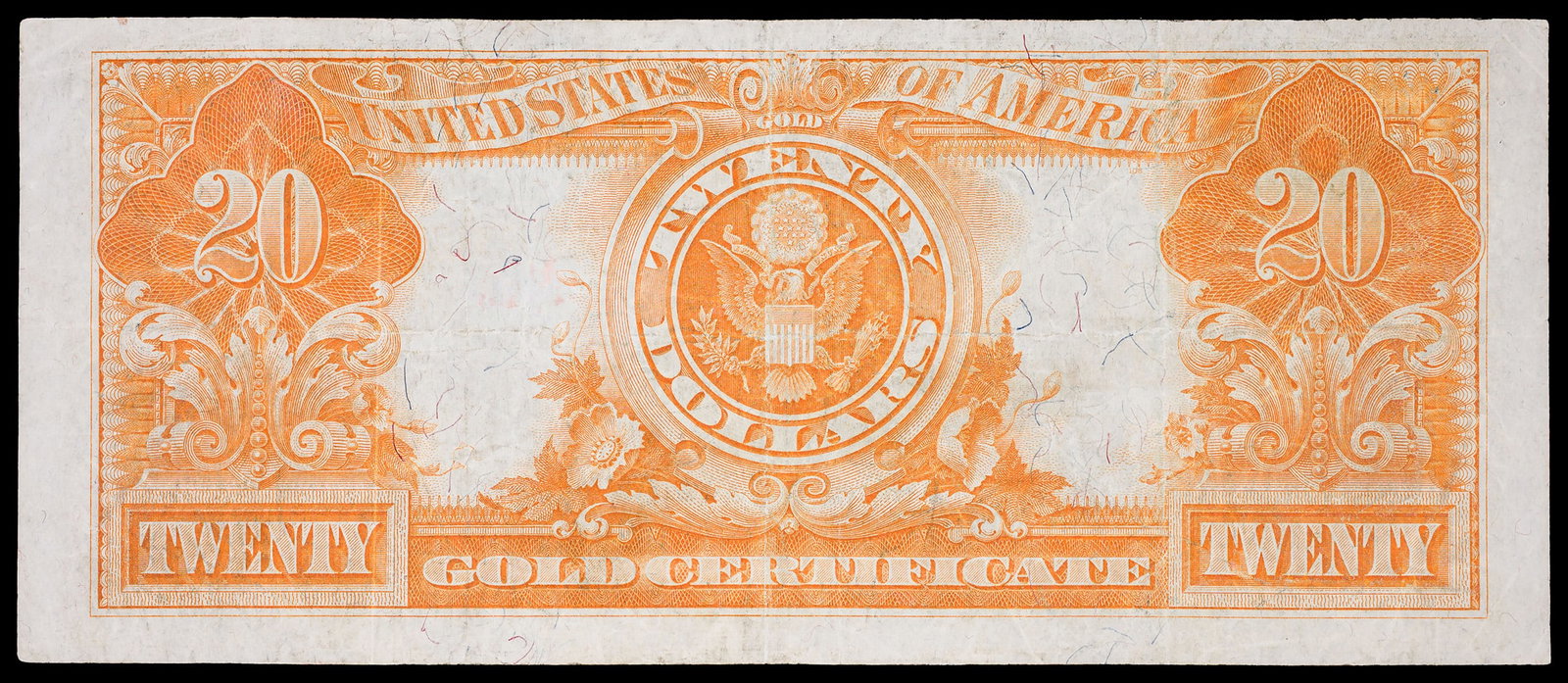 VF+ 1922 $20 Gold Certificate - 2