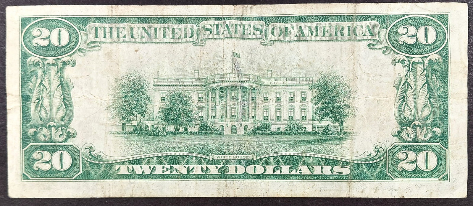 VF 1928 $20 Gold Certificate - 2