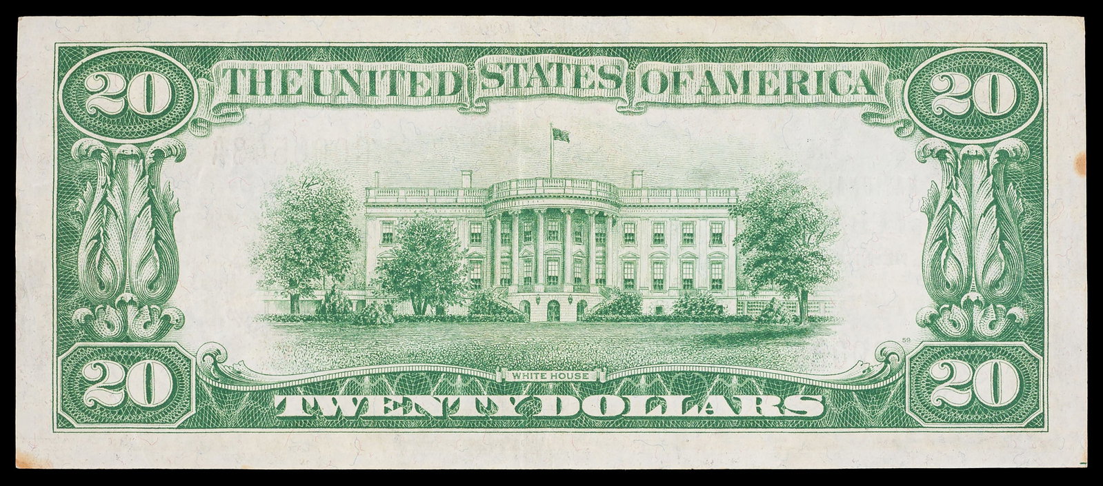 New Hampshire. VF-EF National Currency $20 Note - 2