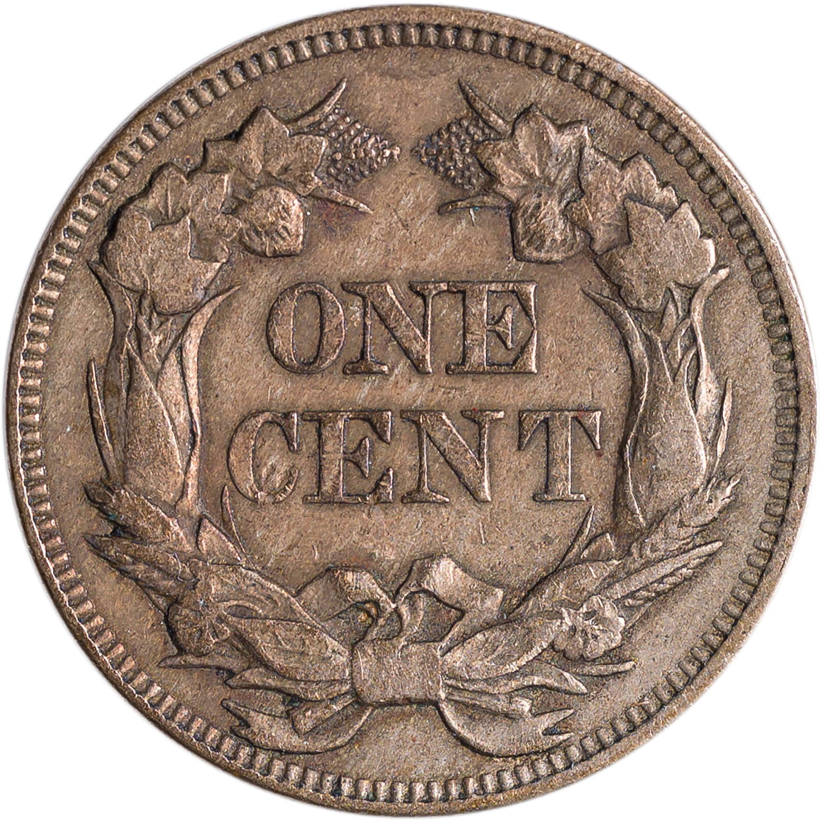 EF-40 1857 Flying Eagle Cent - 2