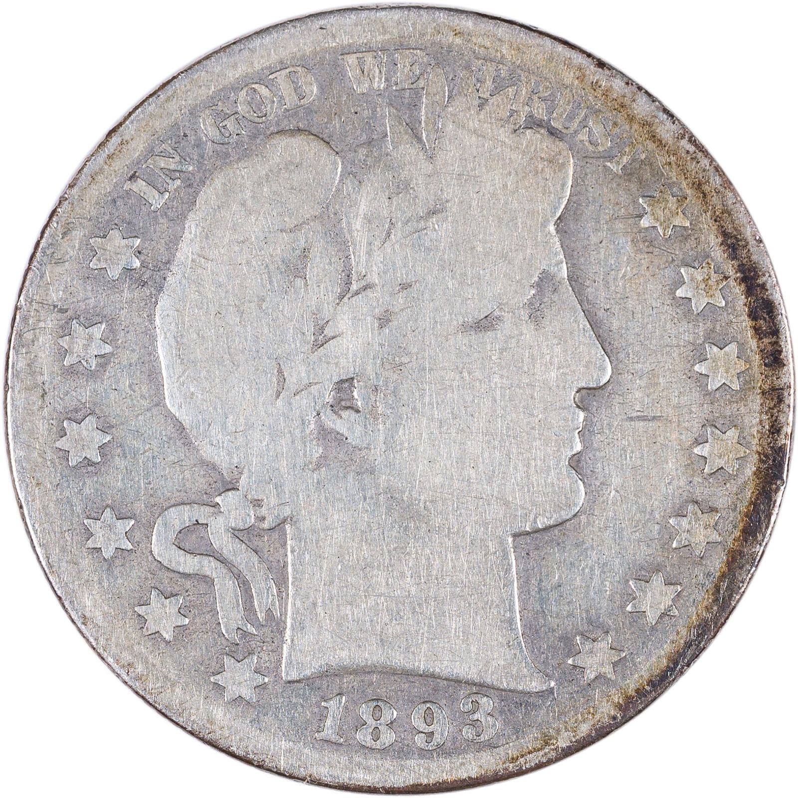 G-4 1893-S Barber Half Dollar (1 of 2)