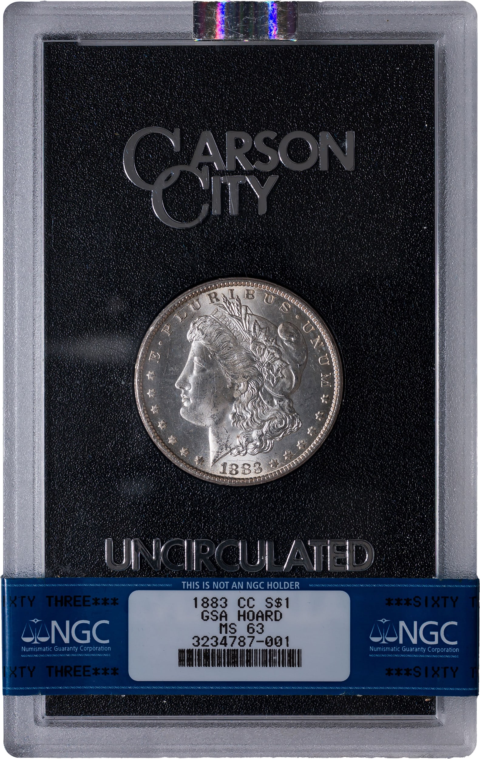 NGC MS-63 1883-CC GSA Morgan Dollar (1 of 2)