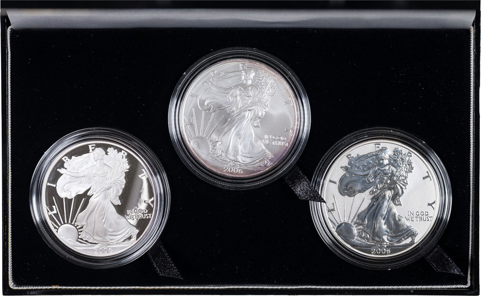 2006 3 Piece Silver Eagle Set (1 of 1)