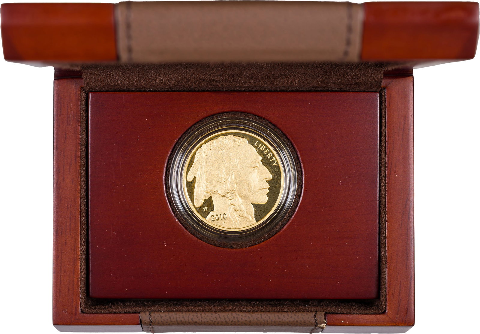 Gem Proof 2010 1 Ounce Gold Buffalo: Housed in OGP.