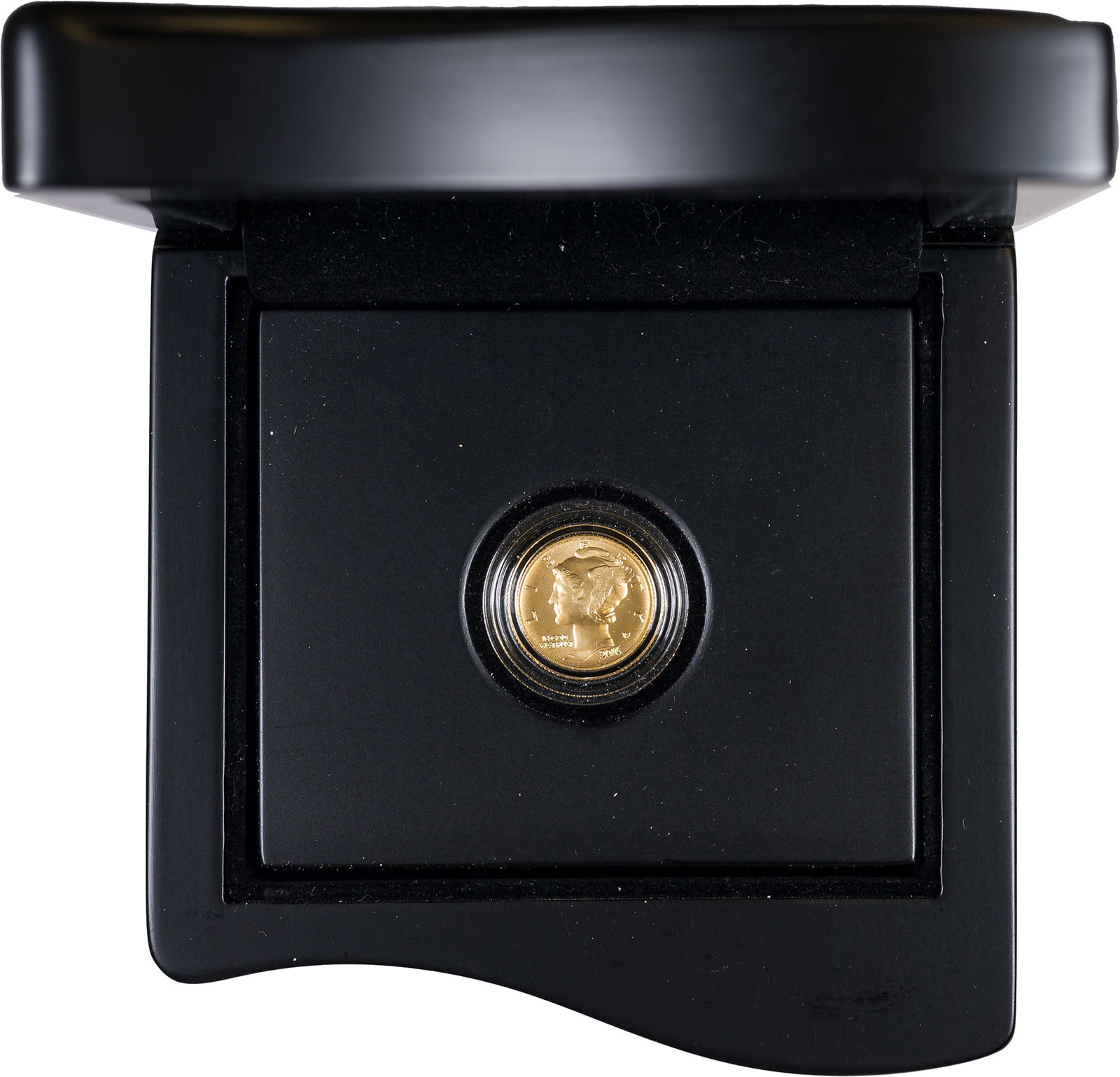 Gem UNC 2016 1/10 Ounce Gold Mercury Dime: Struck to commemorate the 100th anniversary of this ever popular issue.