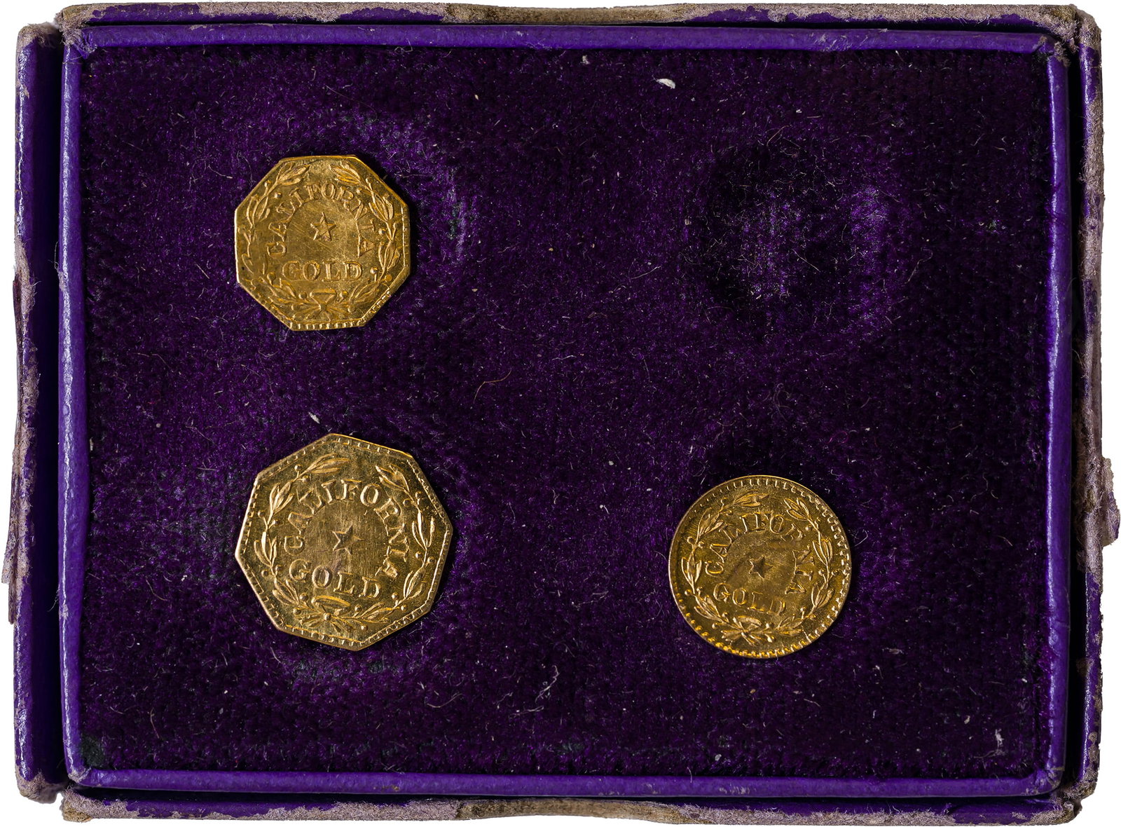 Trio of California Gold Tokens - 2