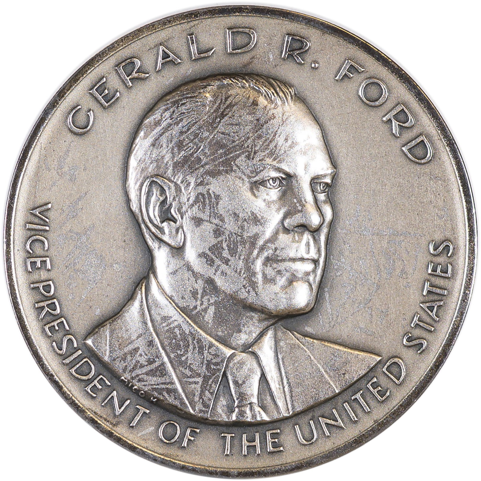 1973 Gerald Ford Inaugural Silver Medal (1 of 2)