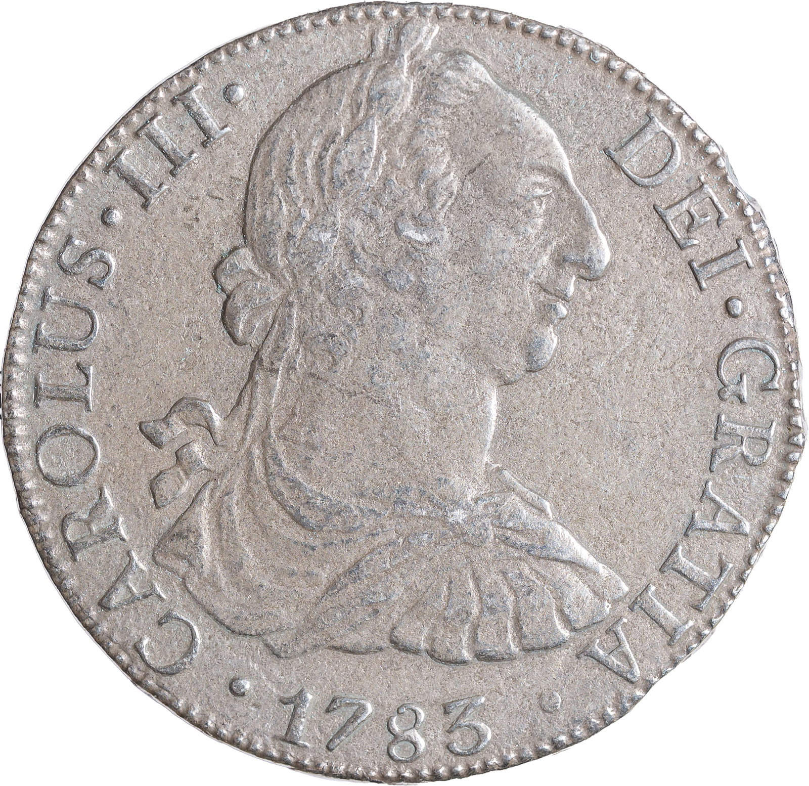 Mexico. Better Grade El Cazador 8 Reales (1 of 2)