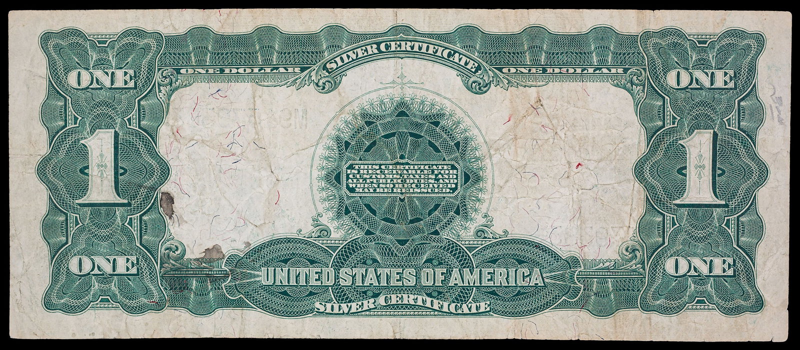 VF 1899 Black Eagle $1 Silver Certificate - 2