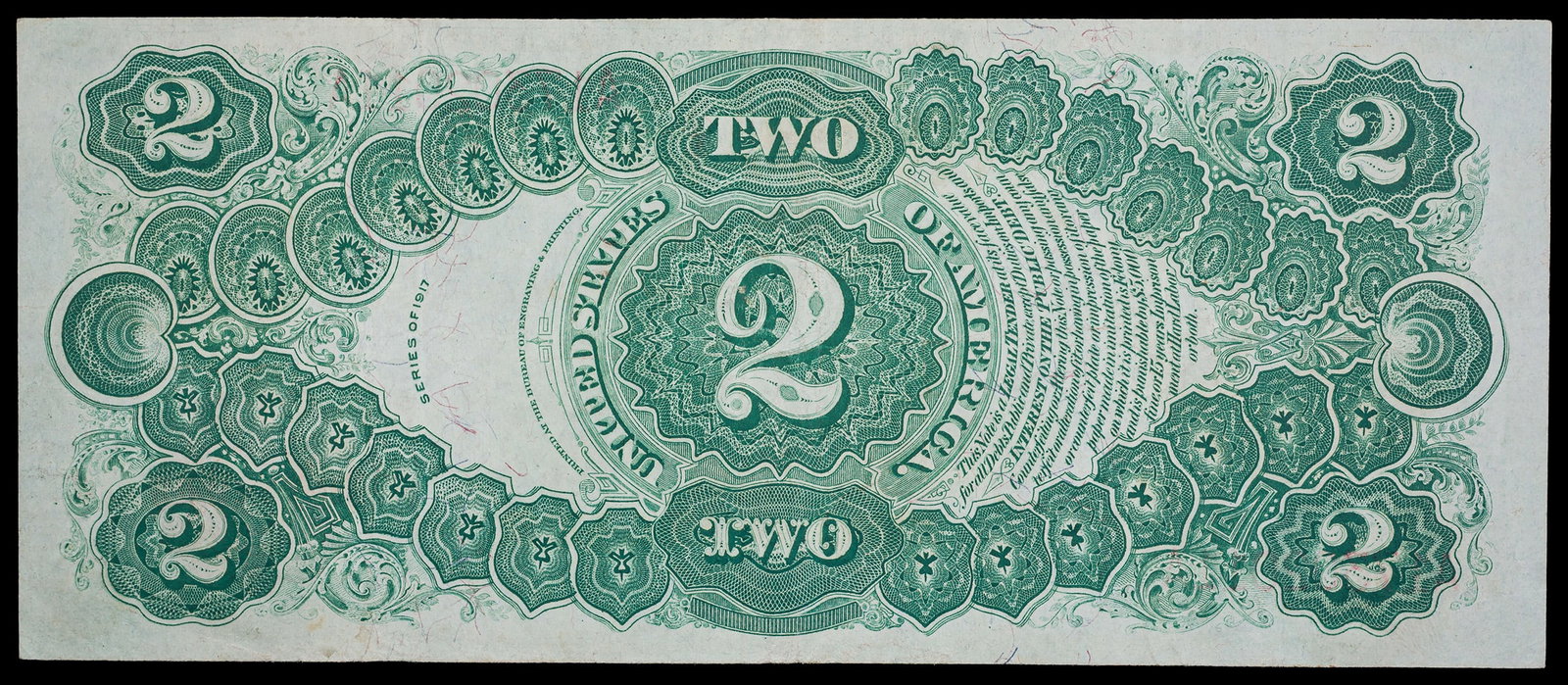 EF 1917 $2 Legal Tender - 2