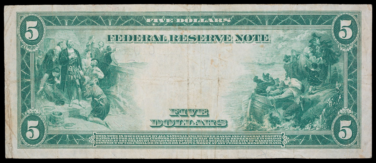 VF 1914 $5 Philadelphia Federal Reserve Note - 2