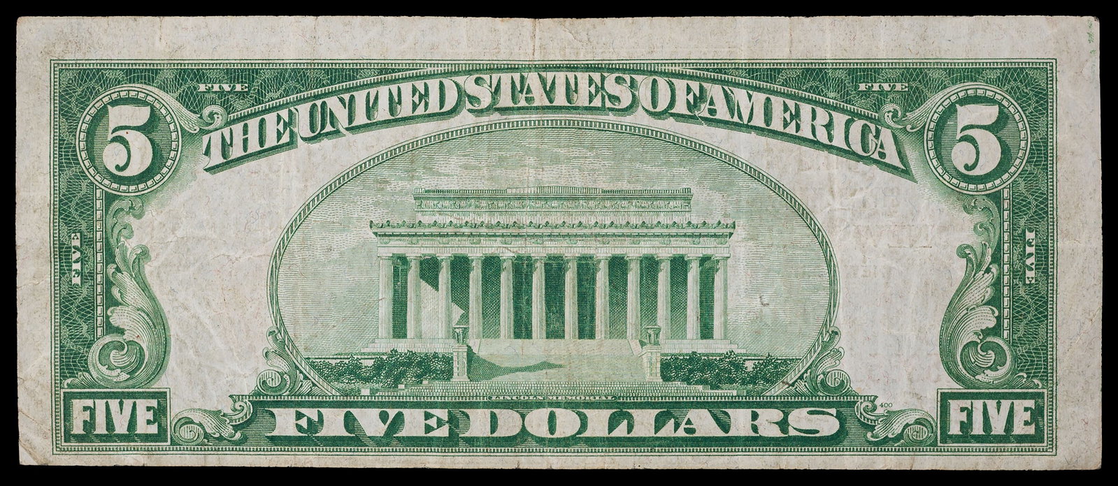 New York NY. VF 1929 $5 National - 2