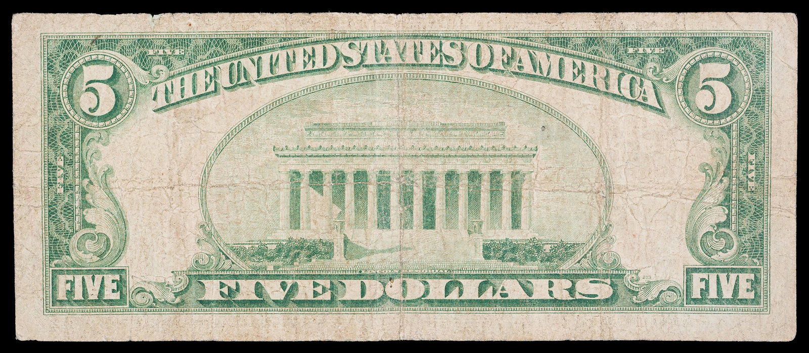 Fine Columbia SC 1929 $5 National - 2