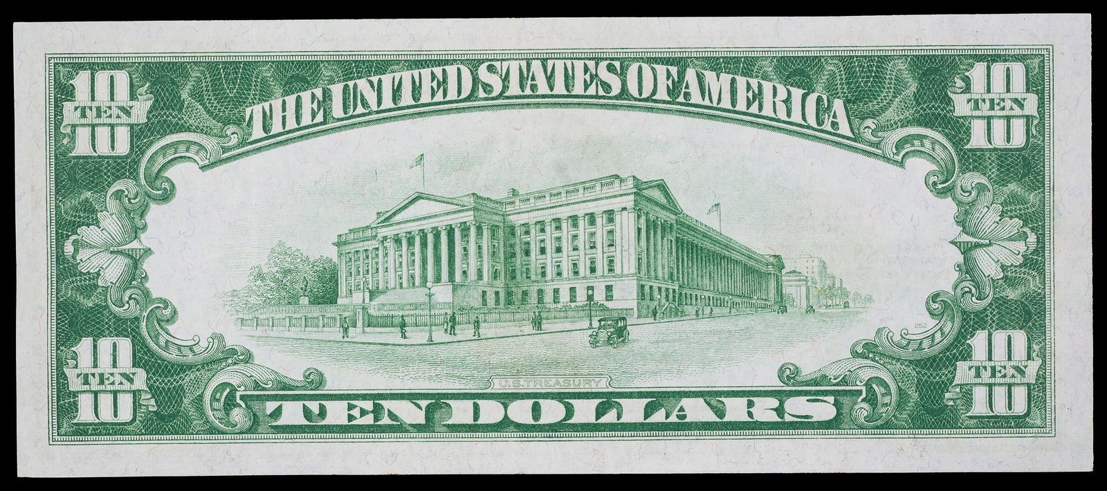 Choice Crisp New 1928 $10 Gold Note - 2