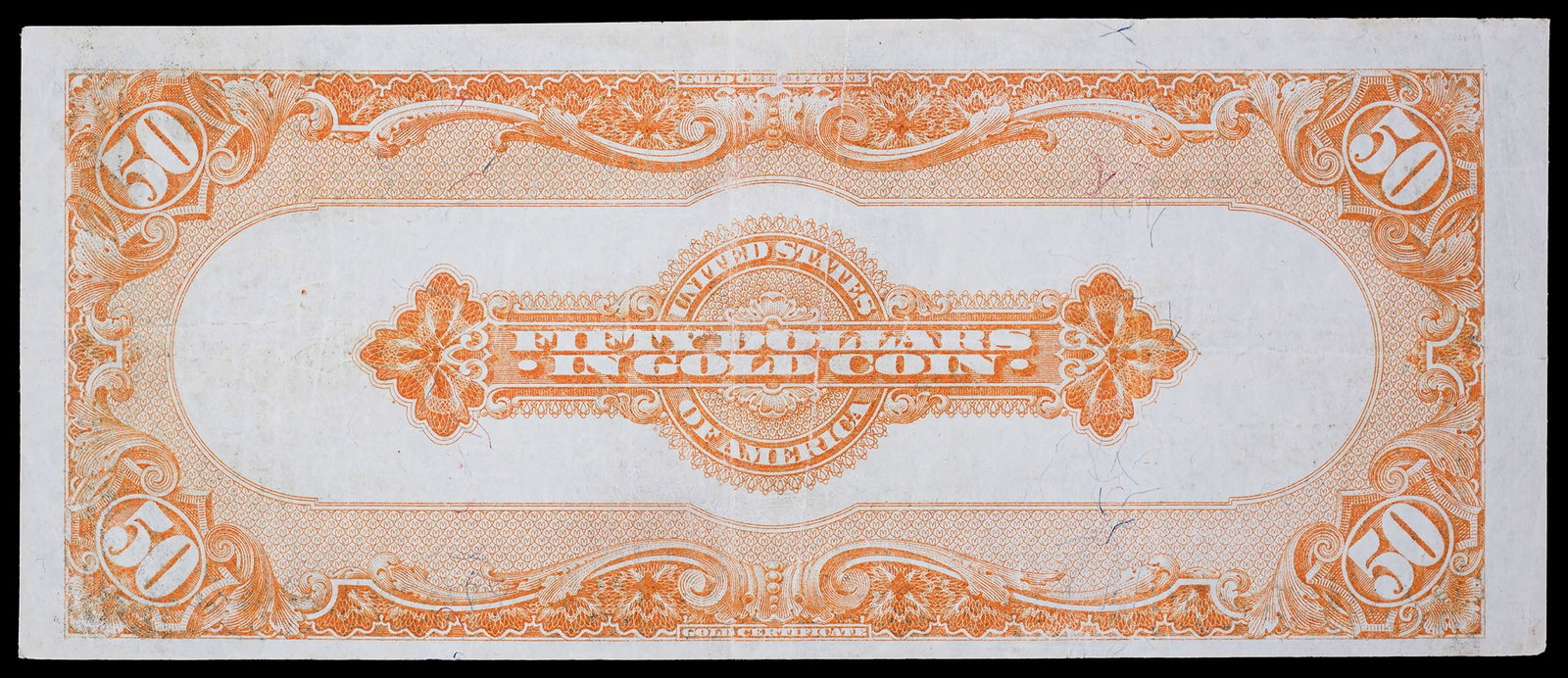 VF-35 1922 $50 Gold Note - 2