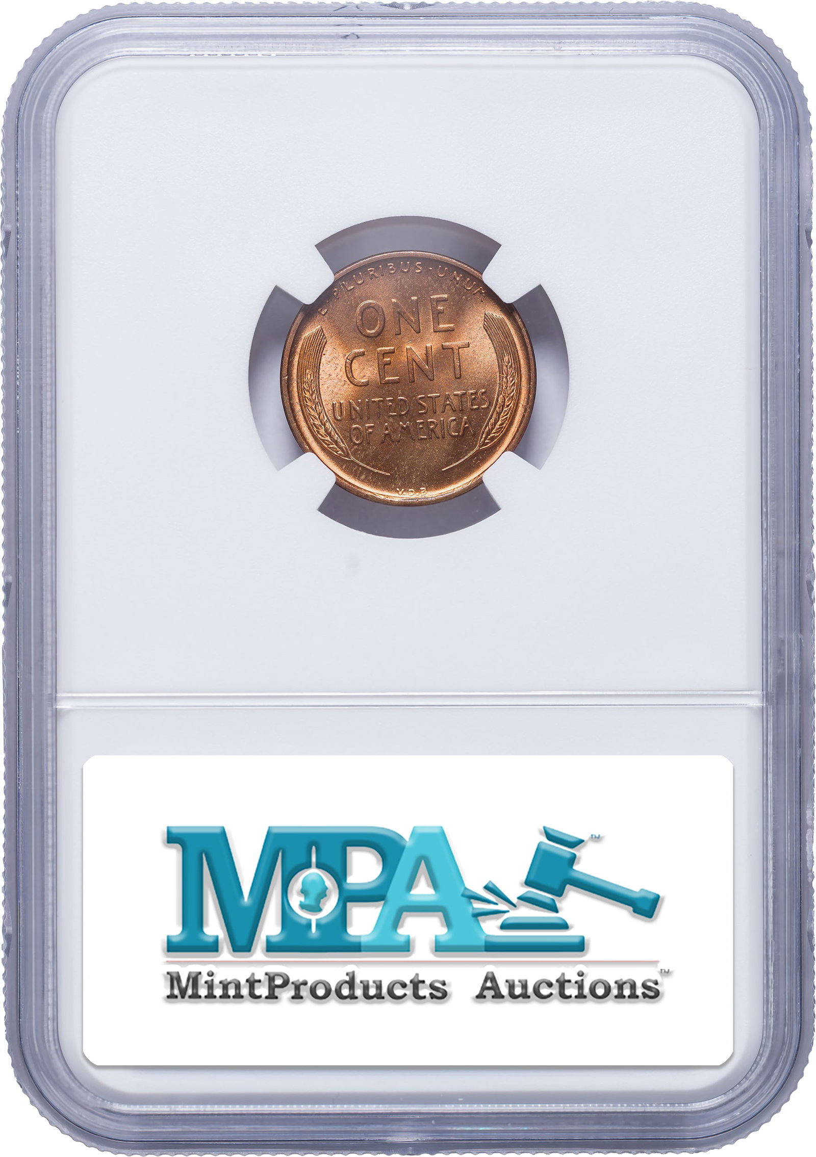 NGC MS-64 RB 1909 V.D.B. Cent - 2