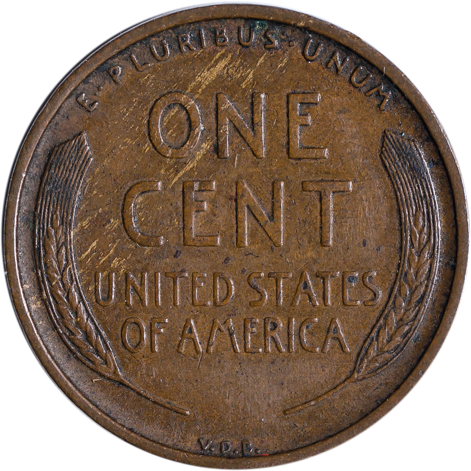 Choice EF-45+ 1909-S V.D.B. Lincoln Cent - 2