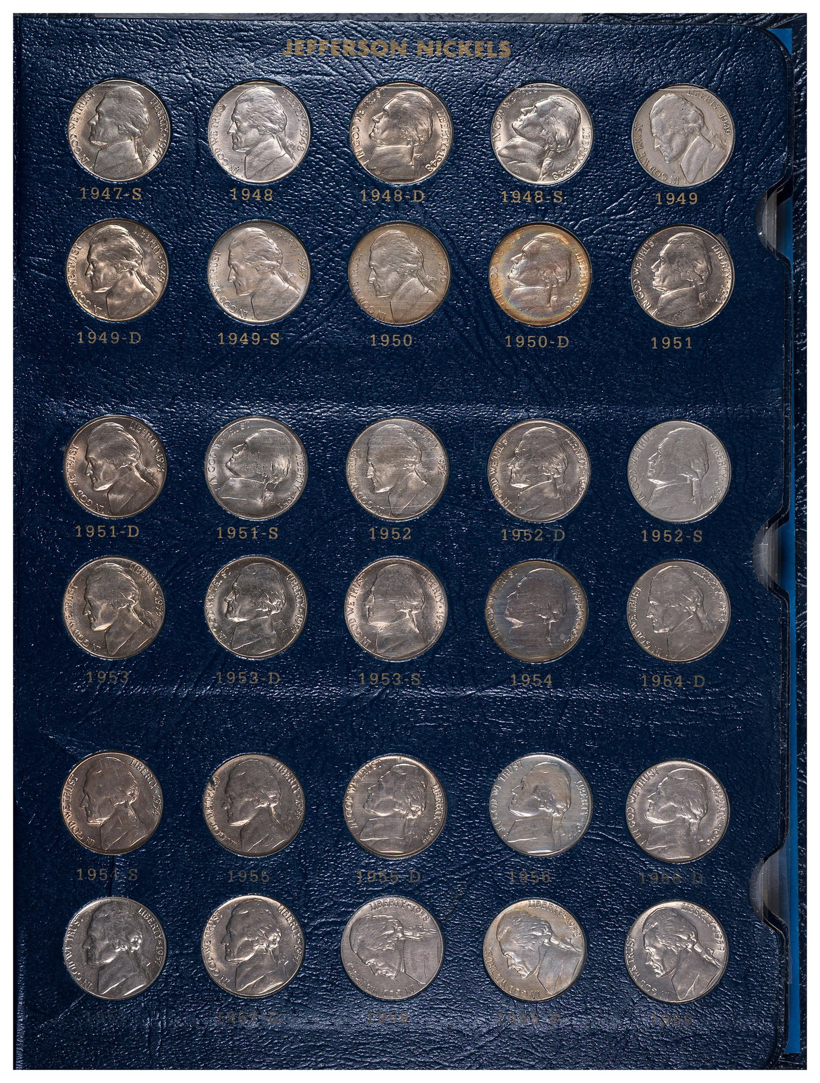 Mint State 1938-2003 Jefferson Nickel Set - 2