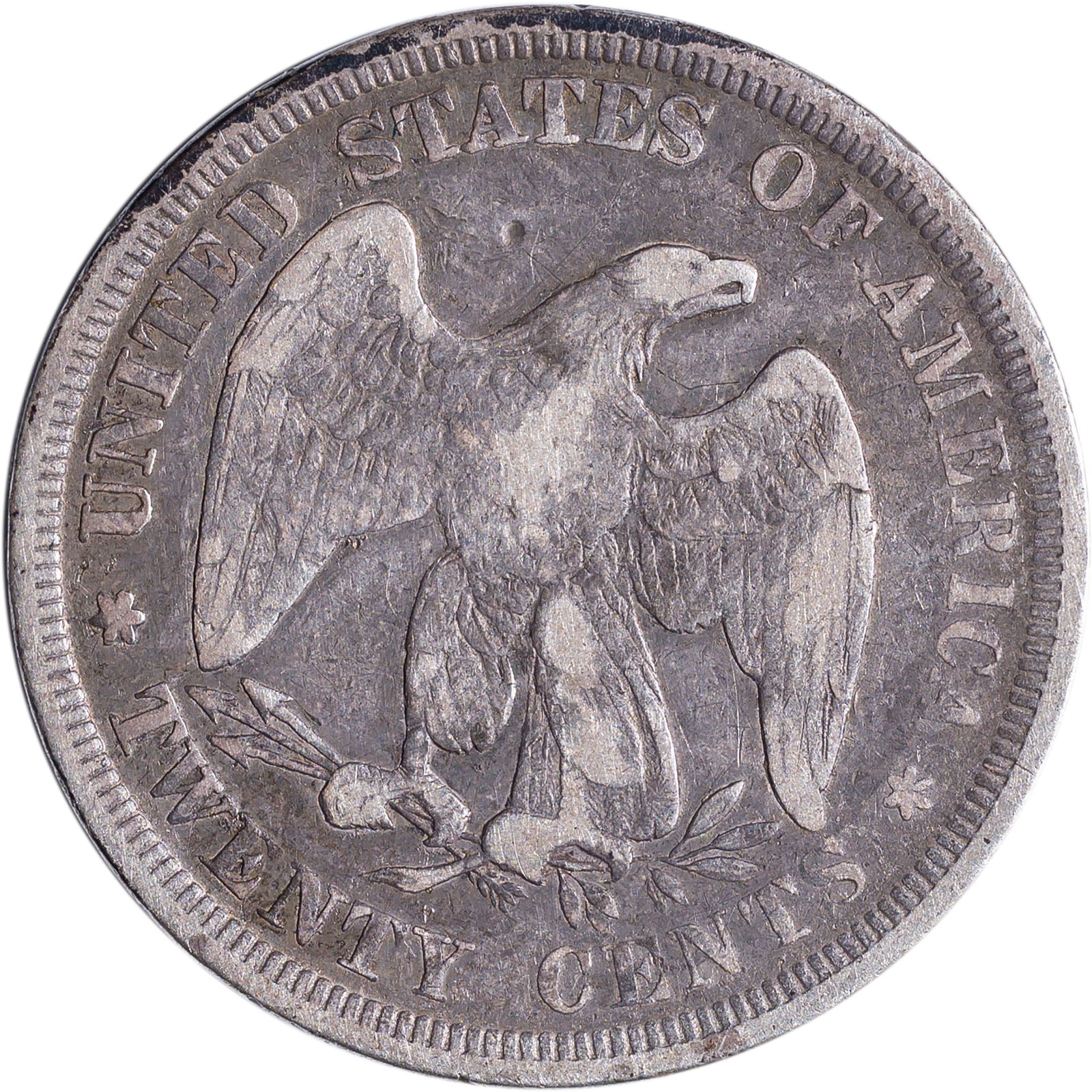 VG-10 1875 20-Cents - 2
