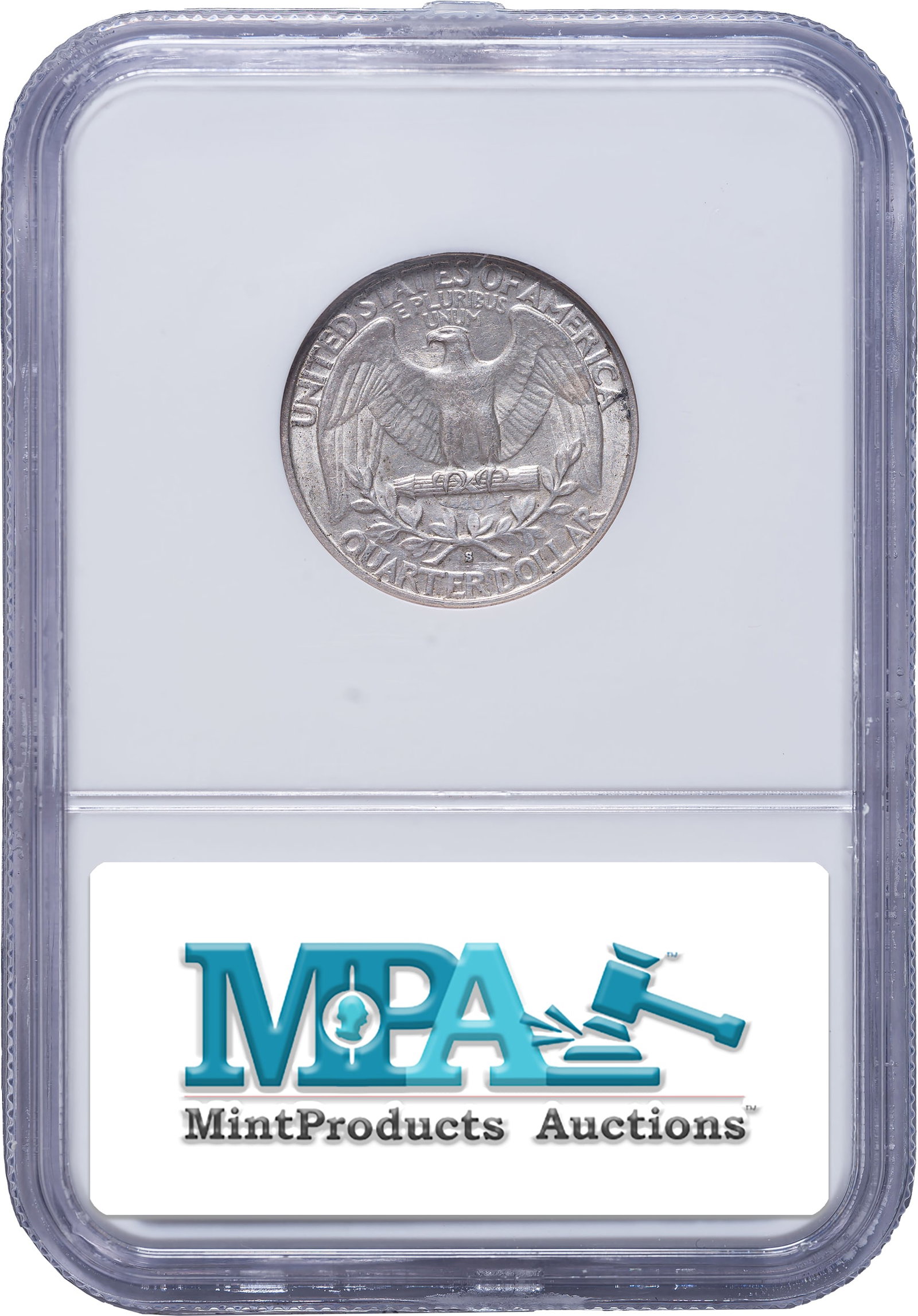 NGC AU-55 1932-S Washington Quarter - 2
