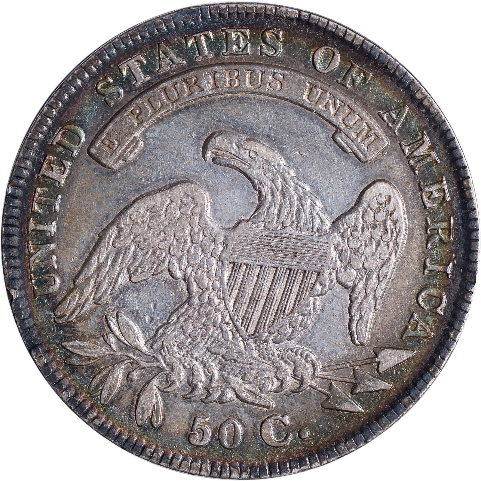 AU-50 Details 1834 Half Dollar - 2