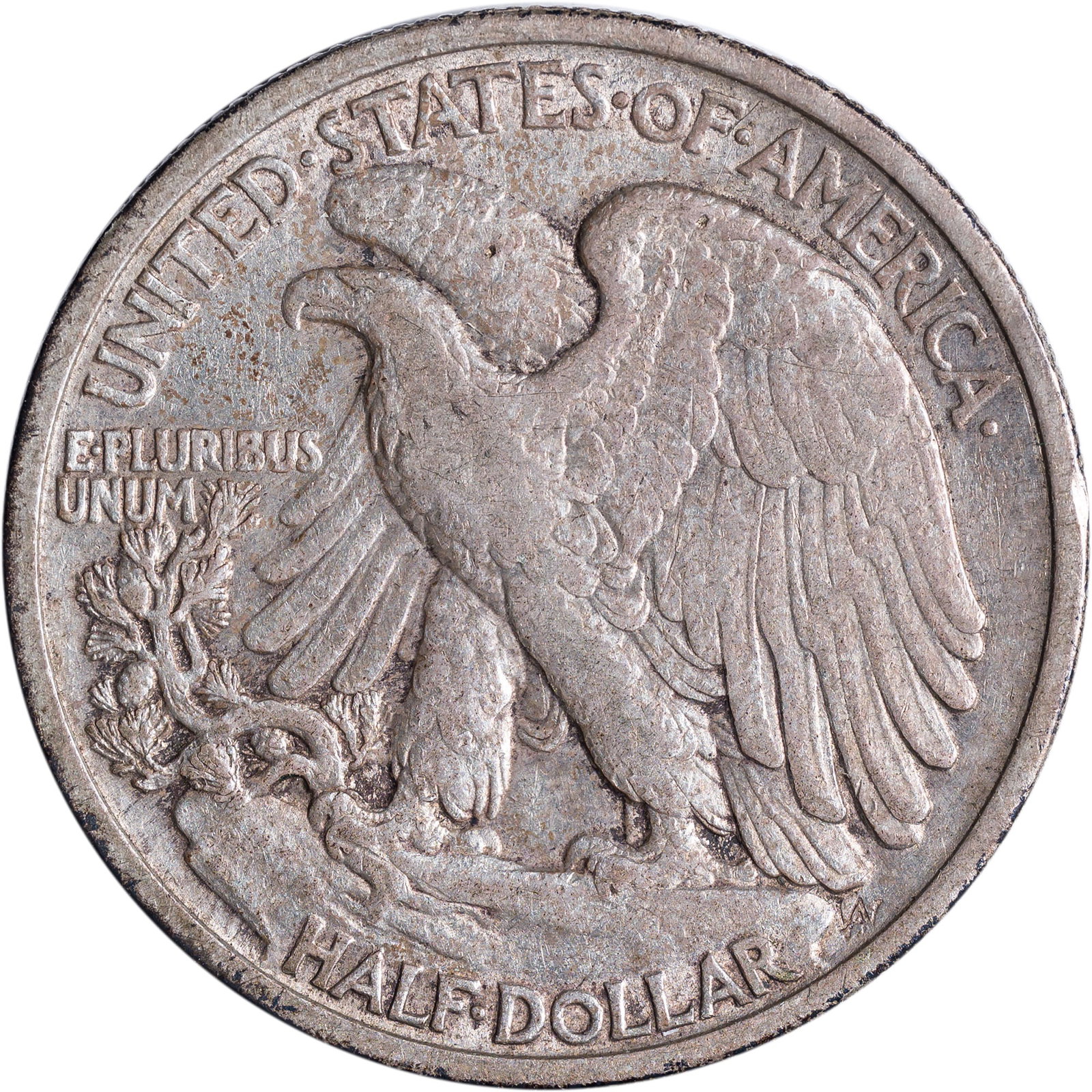 EF-40 1916 Walking Liberty Half Dollar - 2