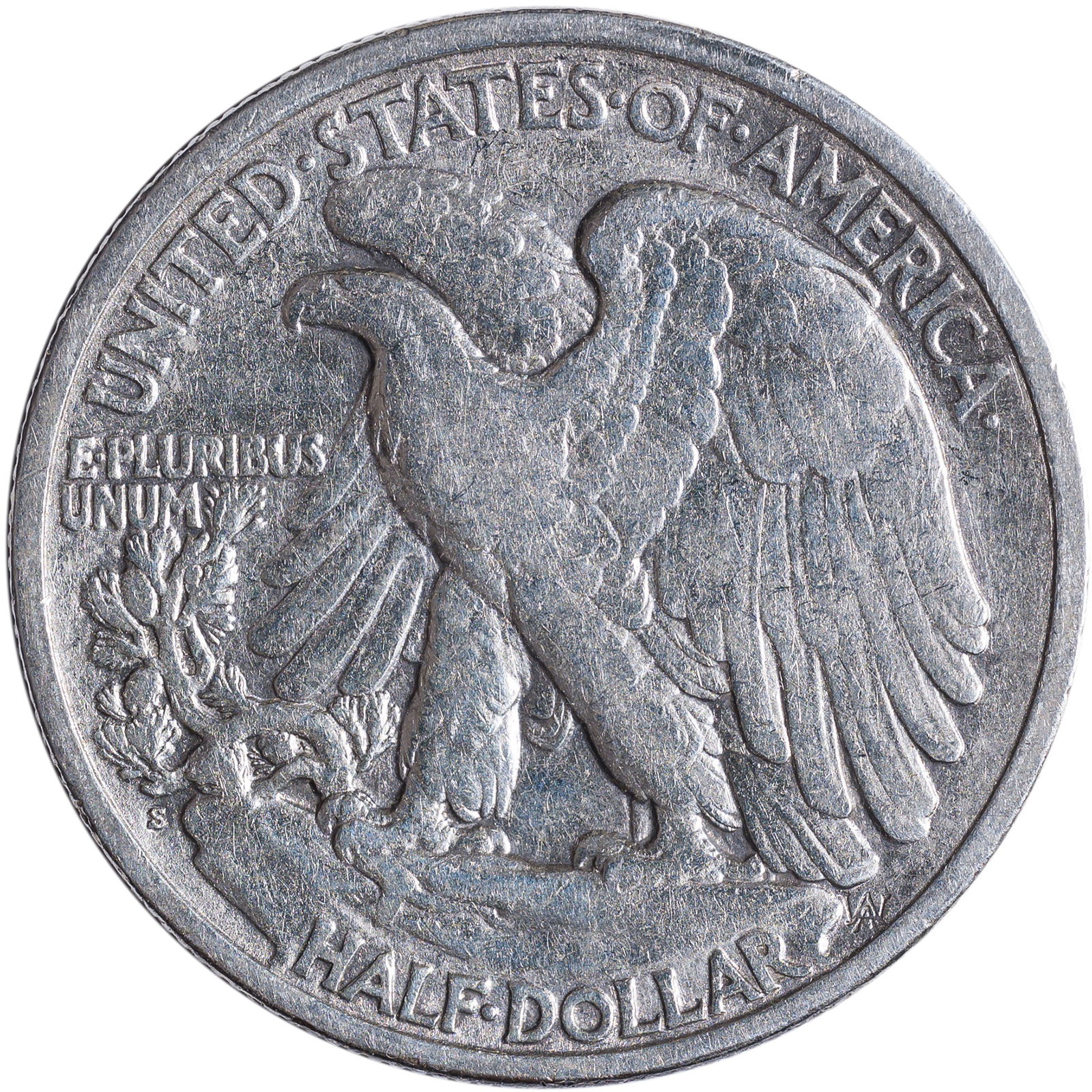 VF-20 Details 1919-S Walking Liberty Half - 2