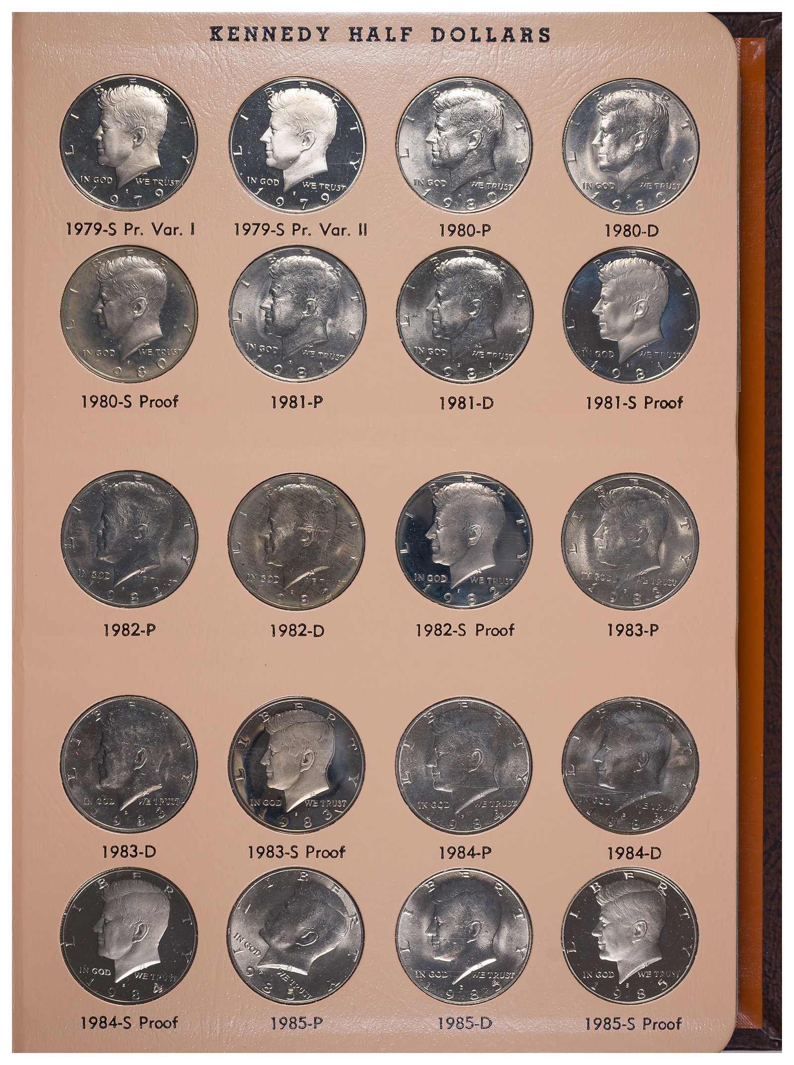 1964-2012-D Kennedy Half Dollar Set - 3