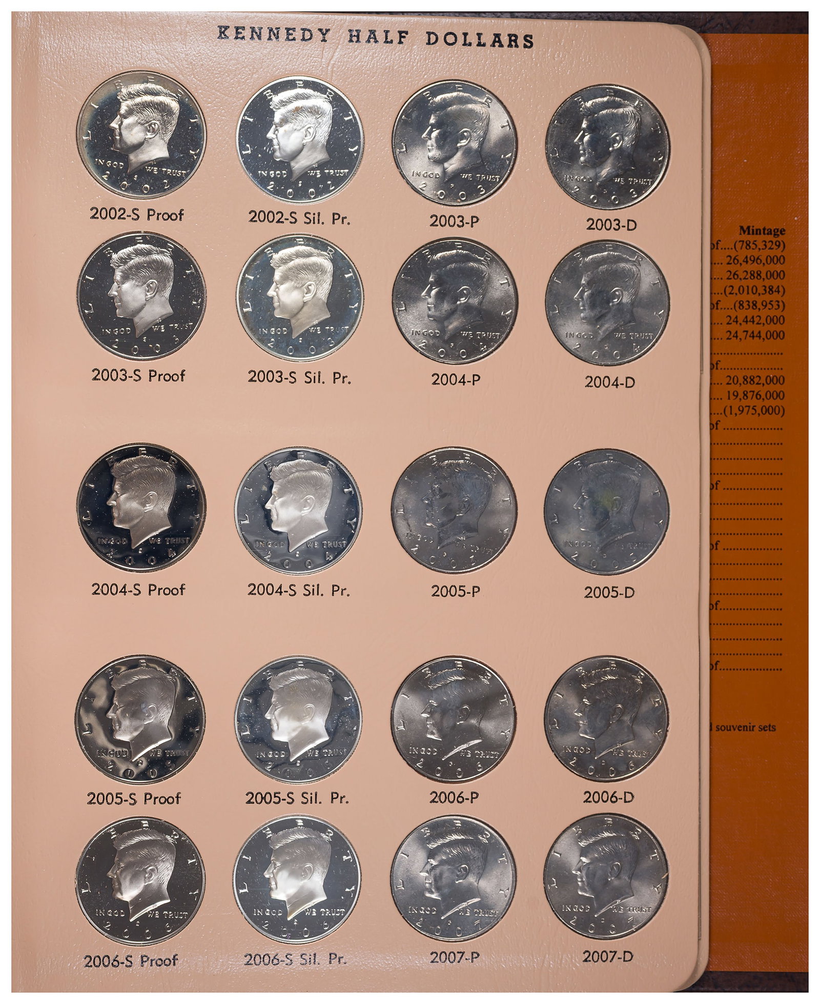 1964-2012-D Kennedy Half Dollar Set - 7