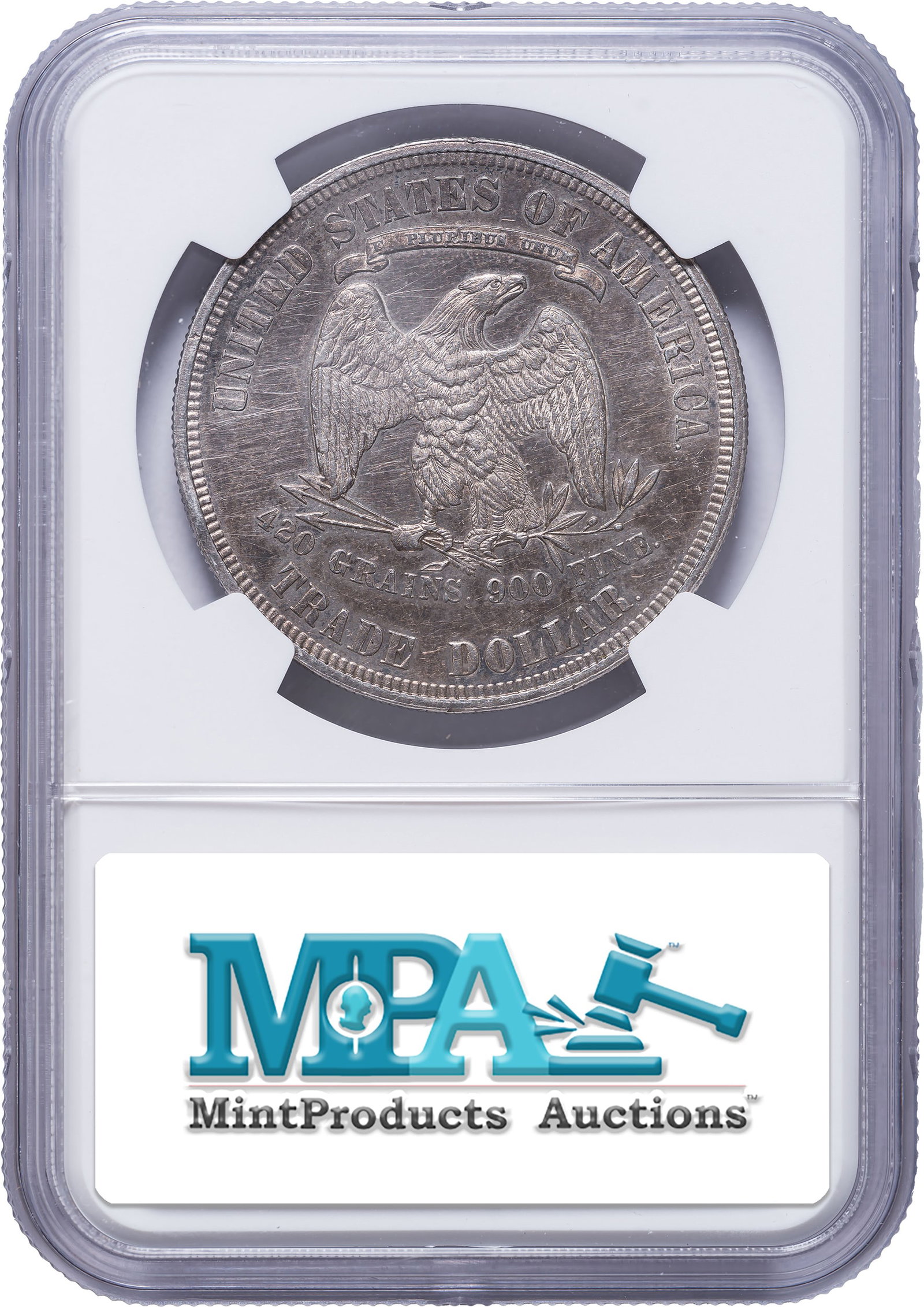 NGC AU Details 1876 Trade Dollar - 2