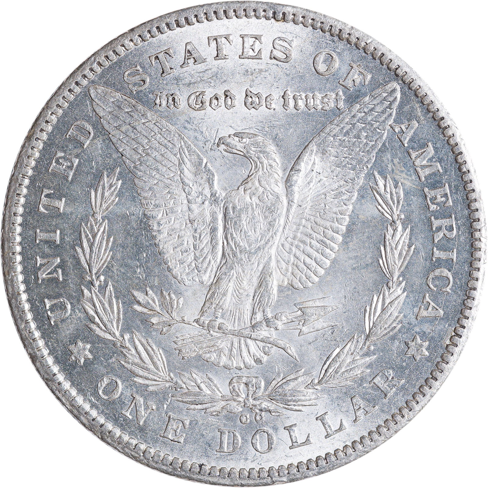 MS-60+ 1878-CC Morgan Dollar - 2