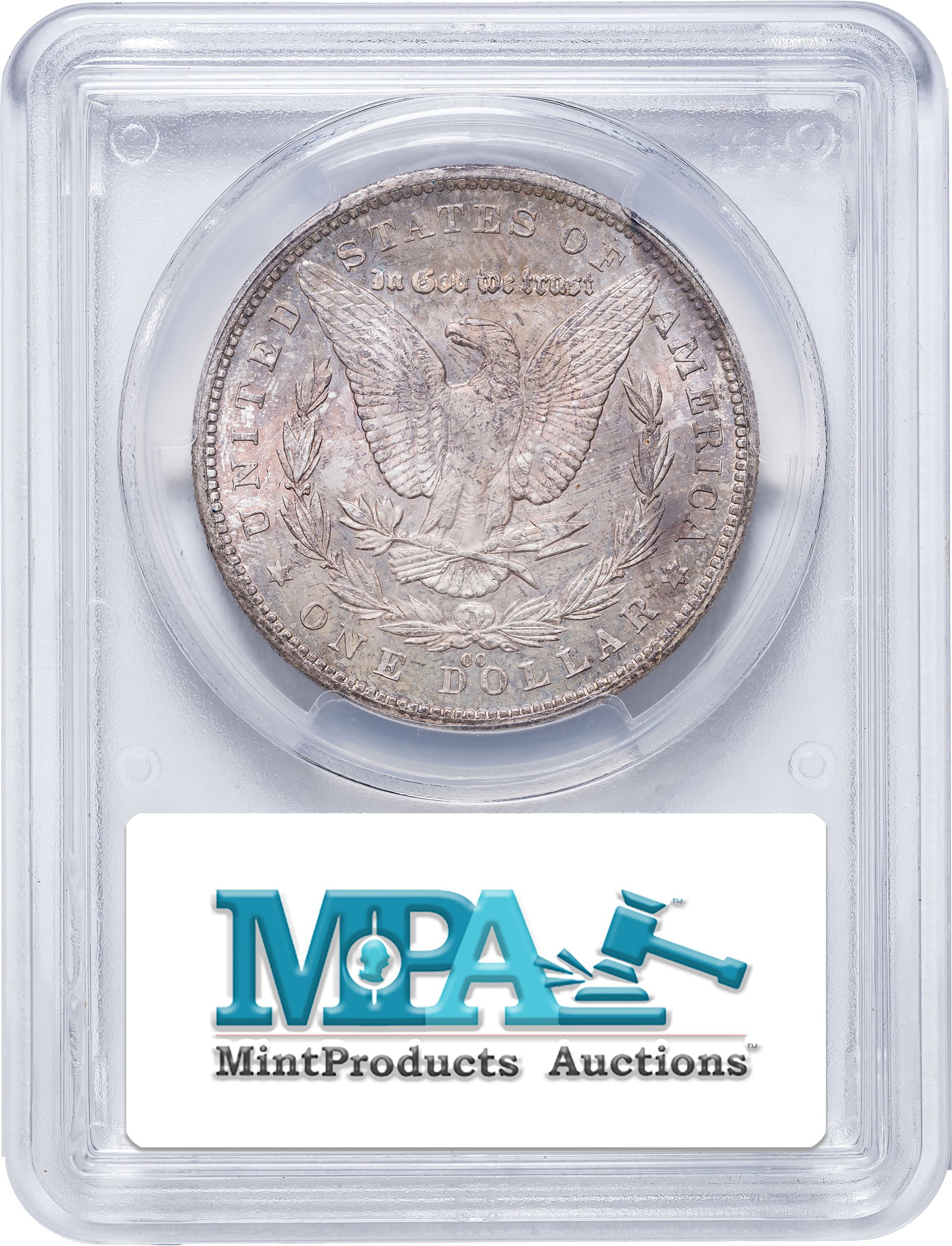 PCGS MS-65 1880-CC Morgan Dollar - 2