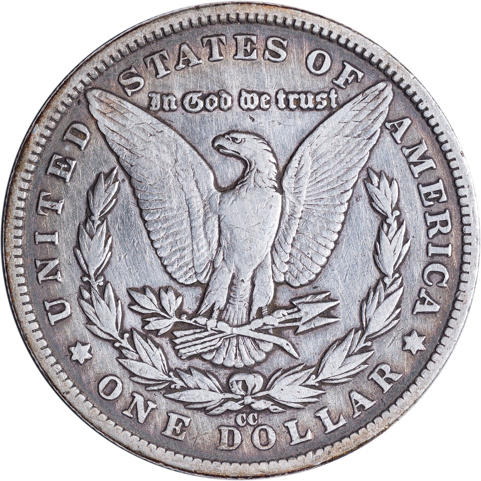 Fine+ Details 1881-CC Morgan Dollar - 2