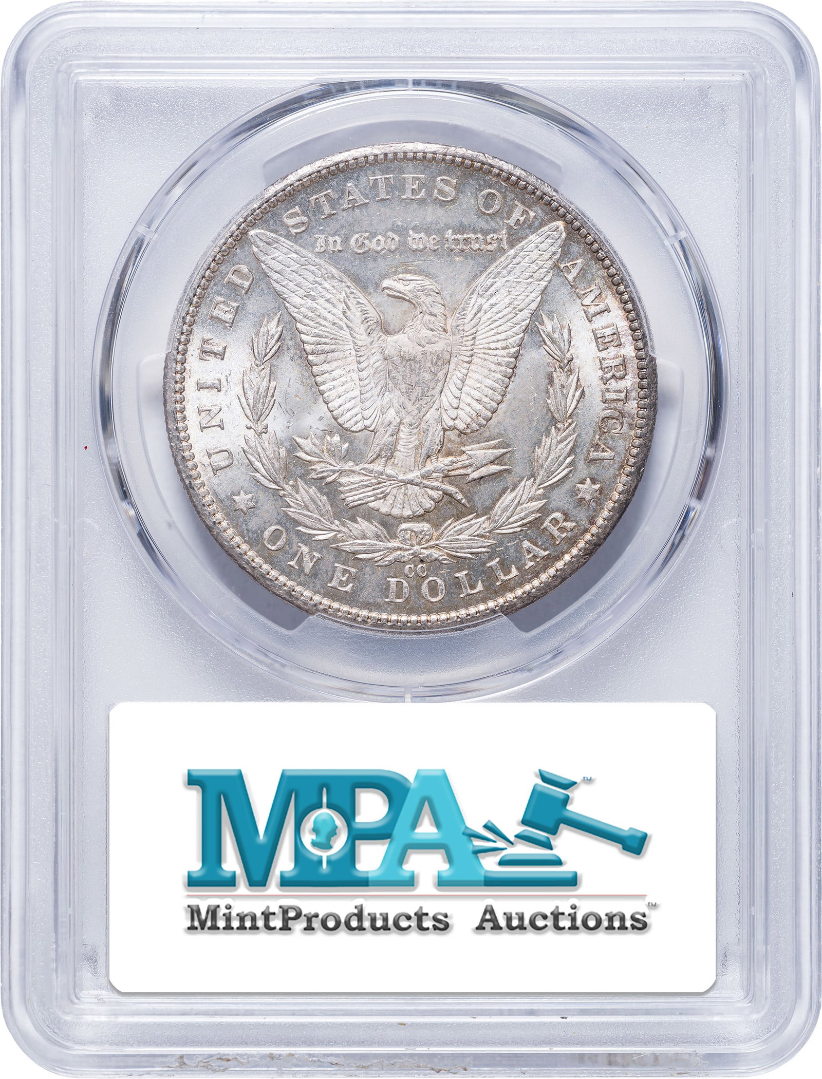 PCGS MS-63 1881-CC Morgan Dollar - 2