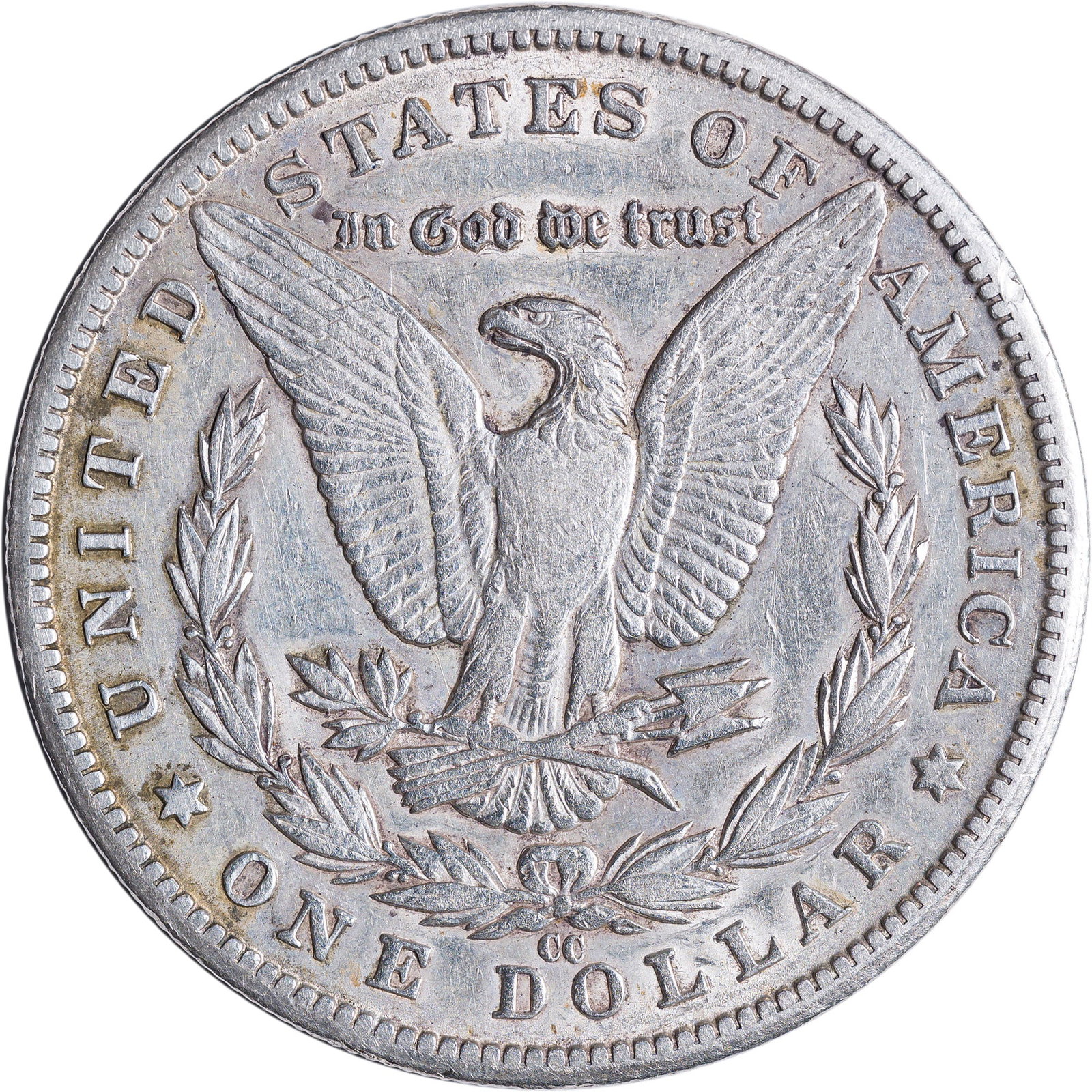 AU-50 Details 1883-CC Morgan Dollar - 2