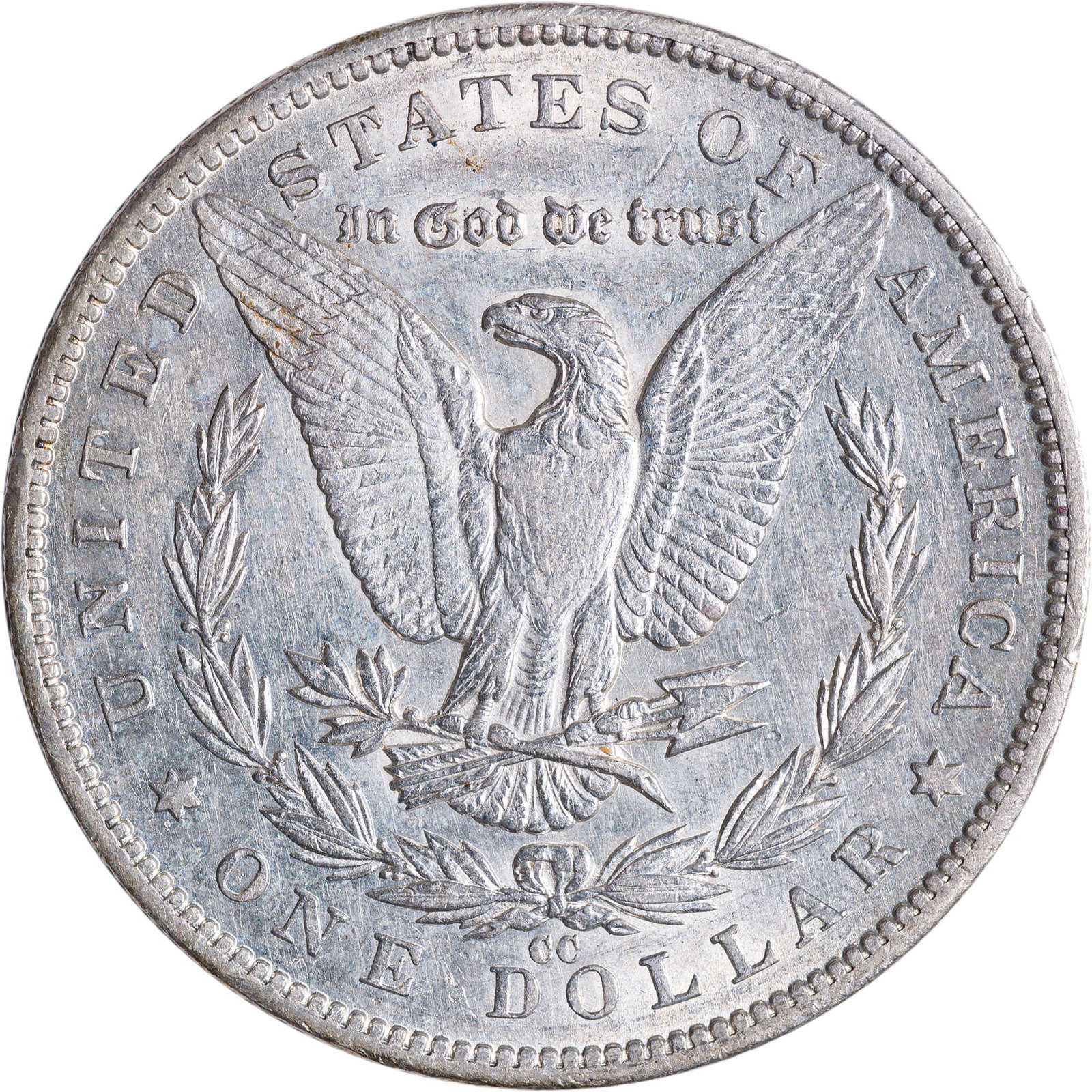 AU-50 1884-CC Morgan Dollar - 2