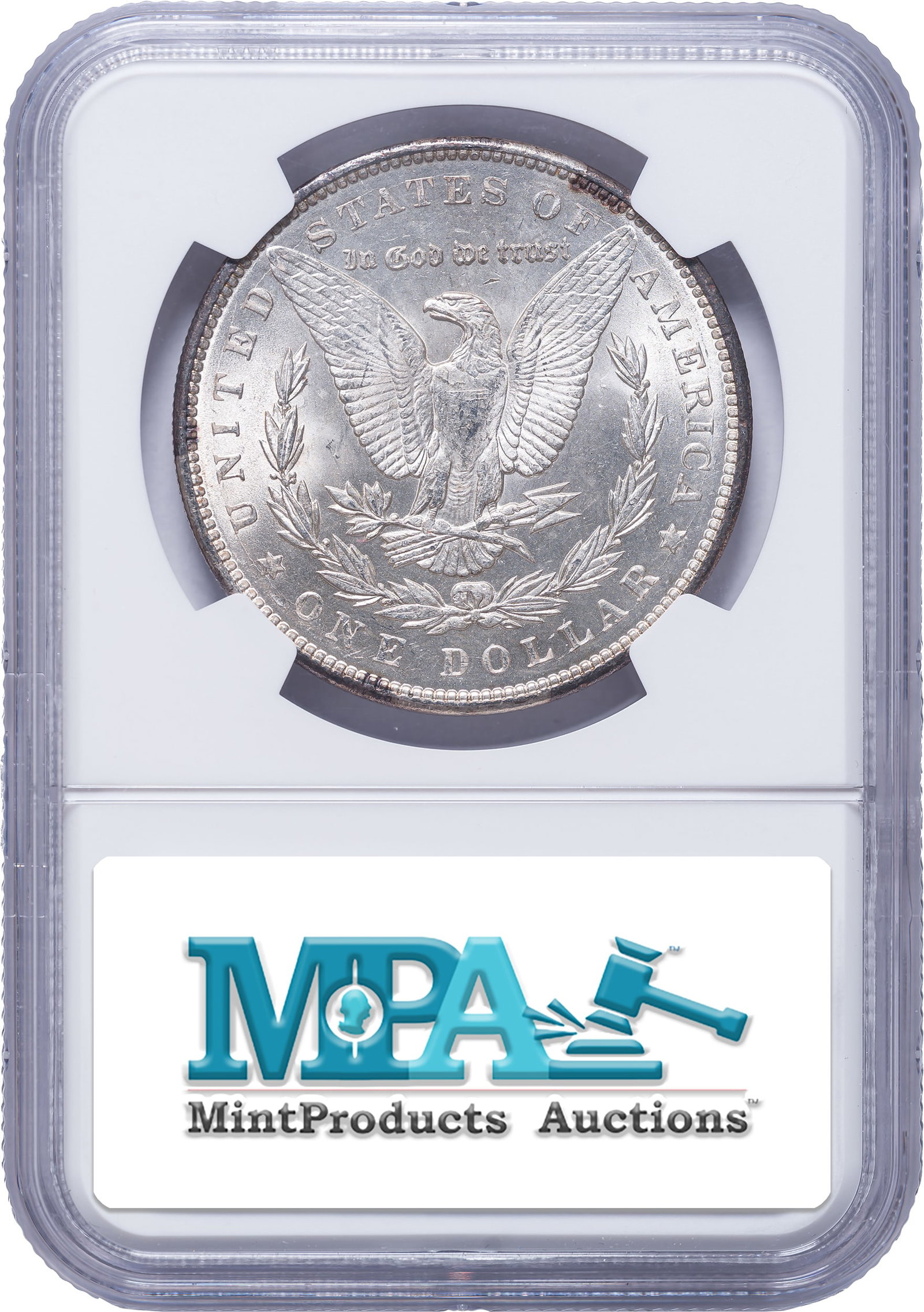 NGC MS-63 1890 Morgan Dollar - 2