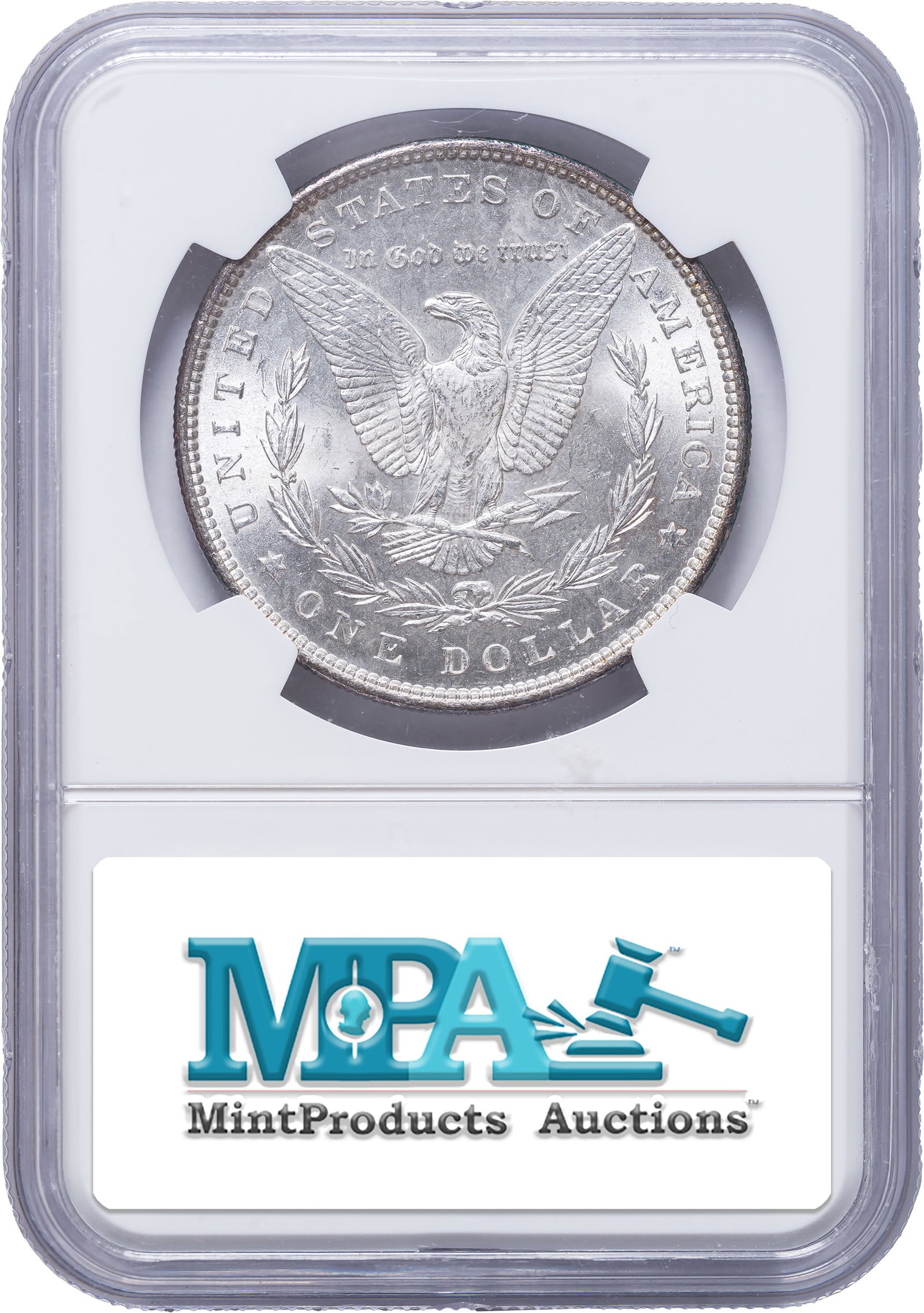 NGC MS-64 1897 Morgan Dollar - 2