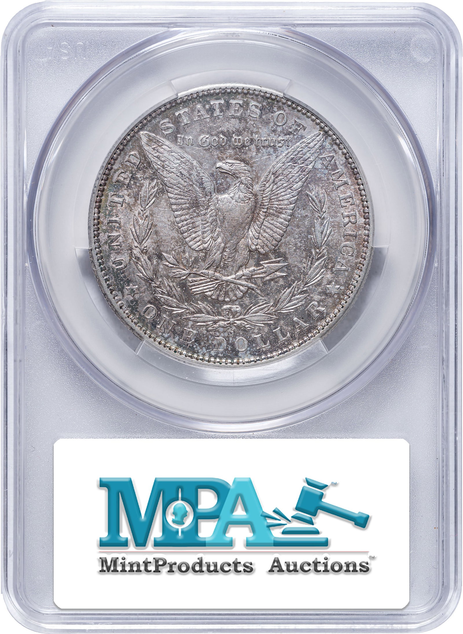 CACG AU Details 1898-S Morgan Dollar - 2
