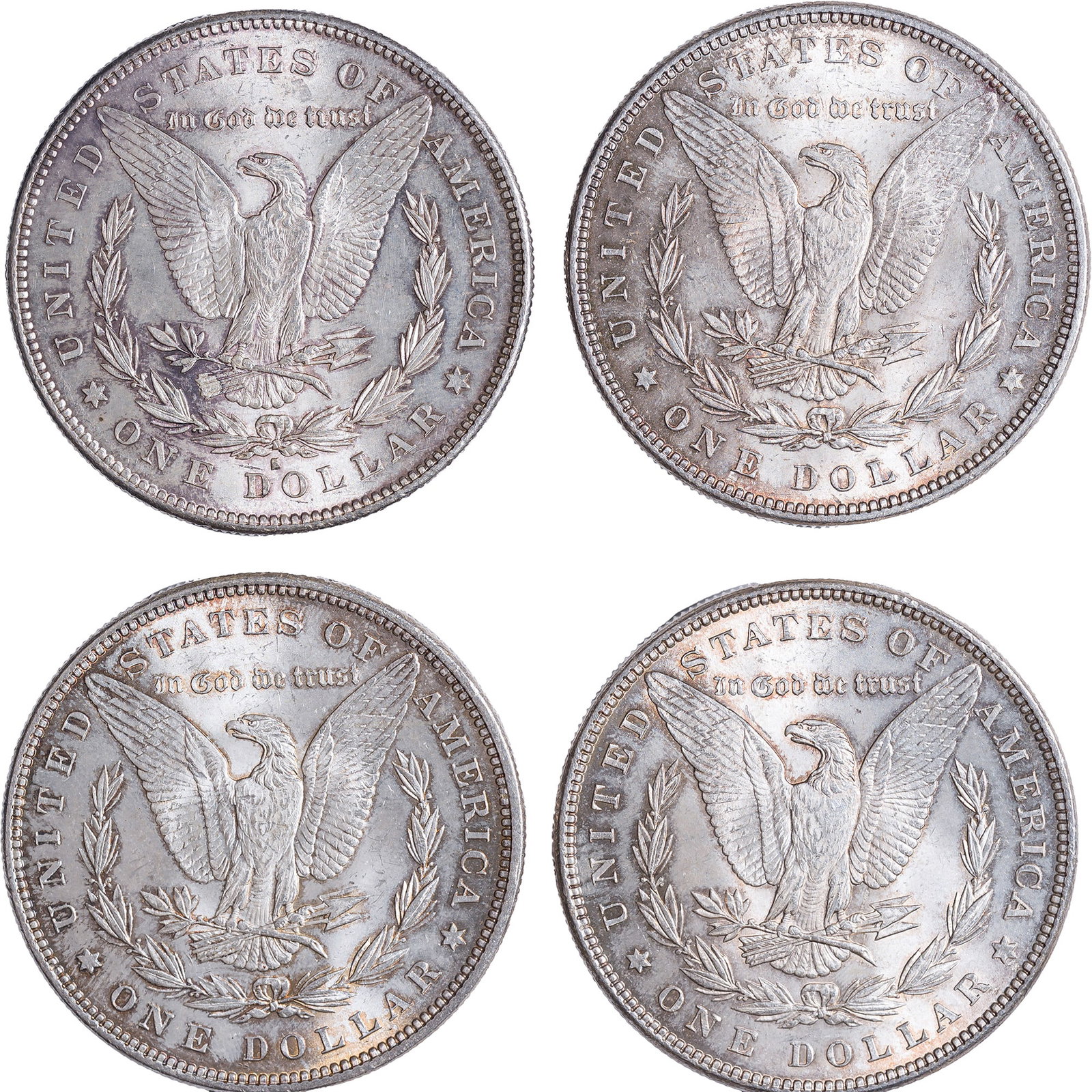 BU-60 Morgan Dollar Quartet - 2