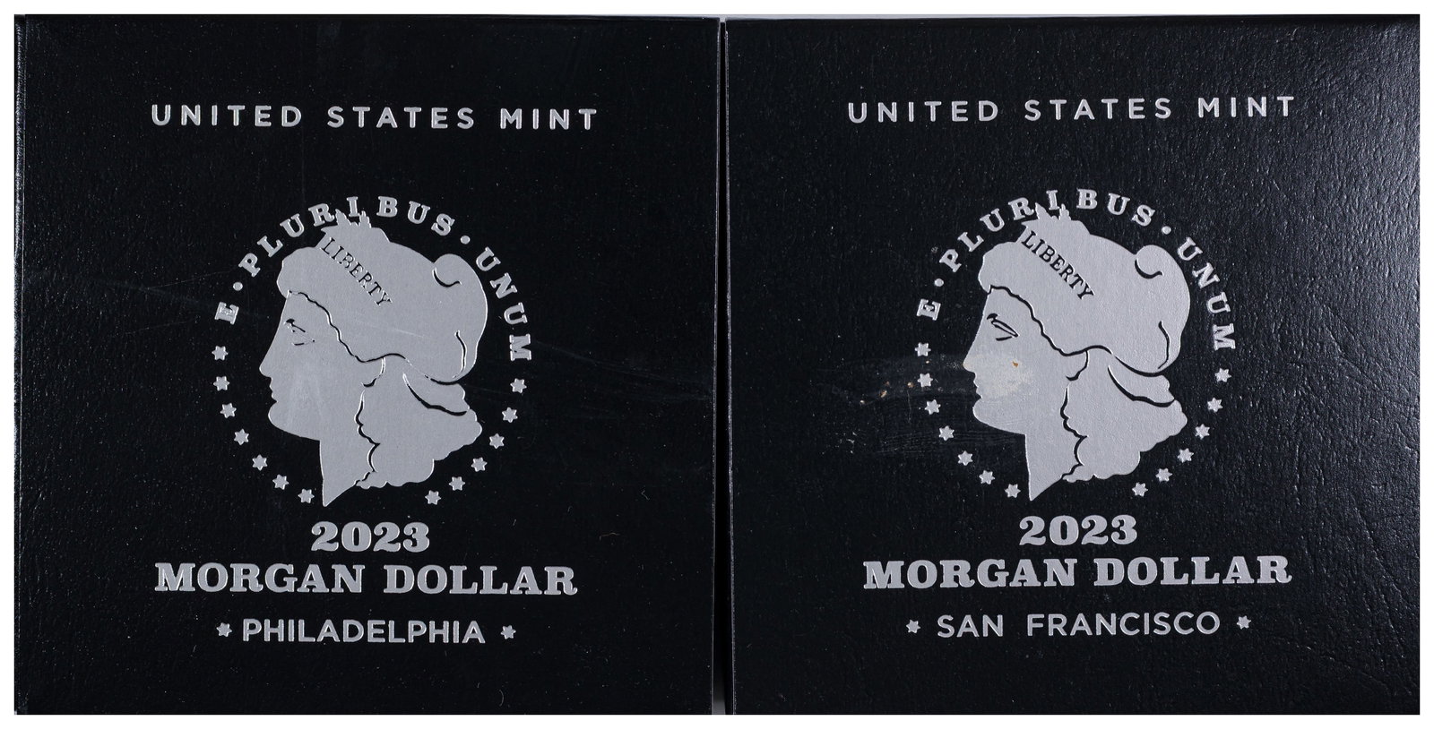 Gem UNC & Proof 2023 Morgan Dollar Pair - 2