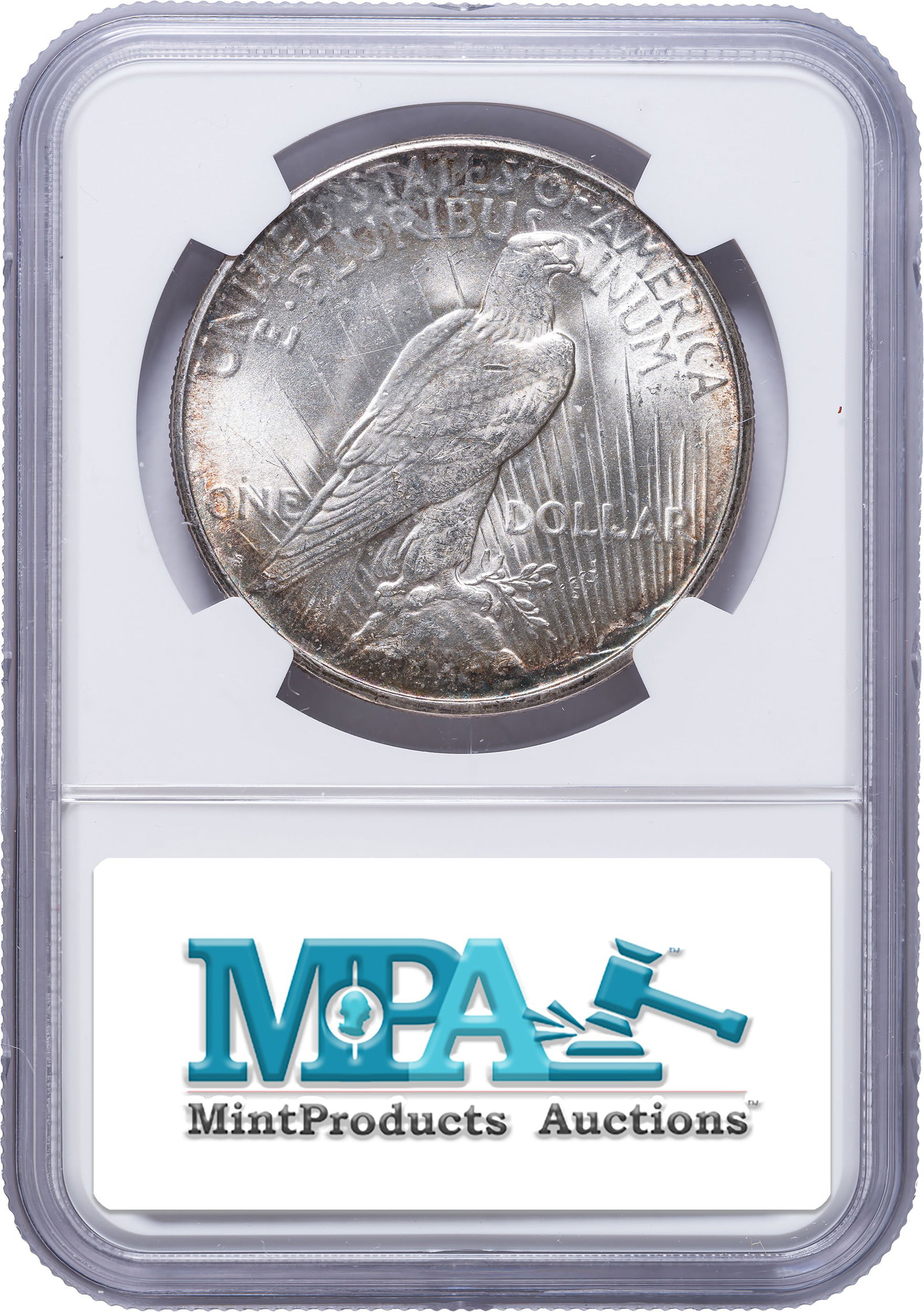 NGC MS-63 1923-S Peace Dollar - 2