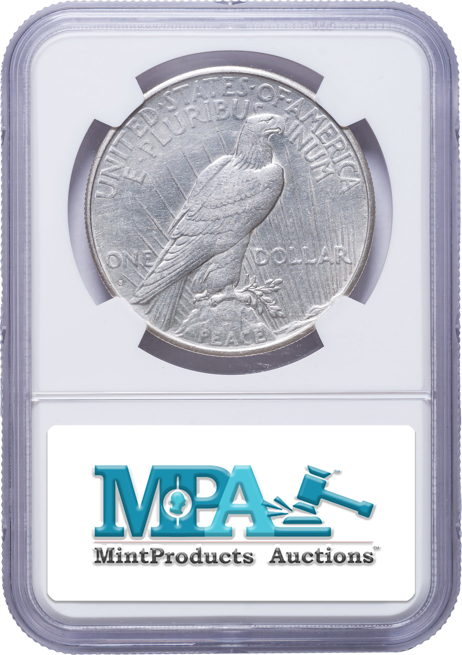 NGC AU Details 1934-S Peace Dollar - 2