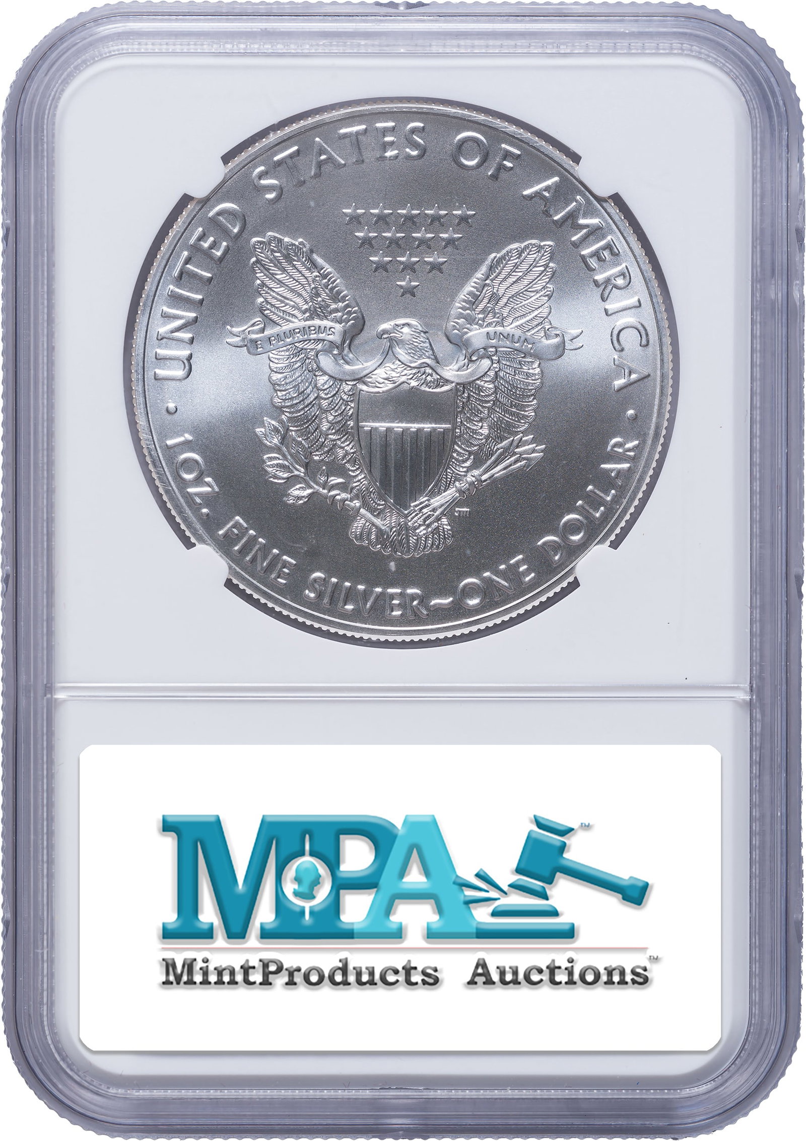NGC MS-70 ER 2020(W) Silver Eagle - 2