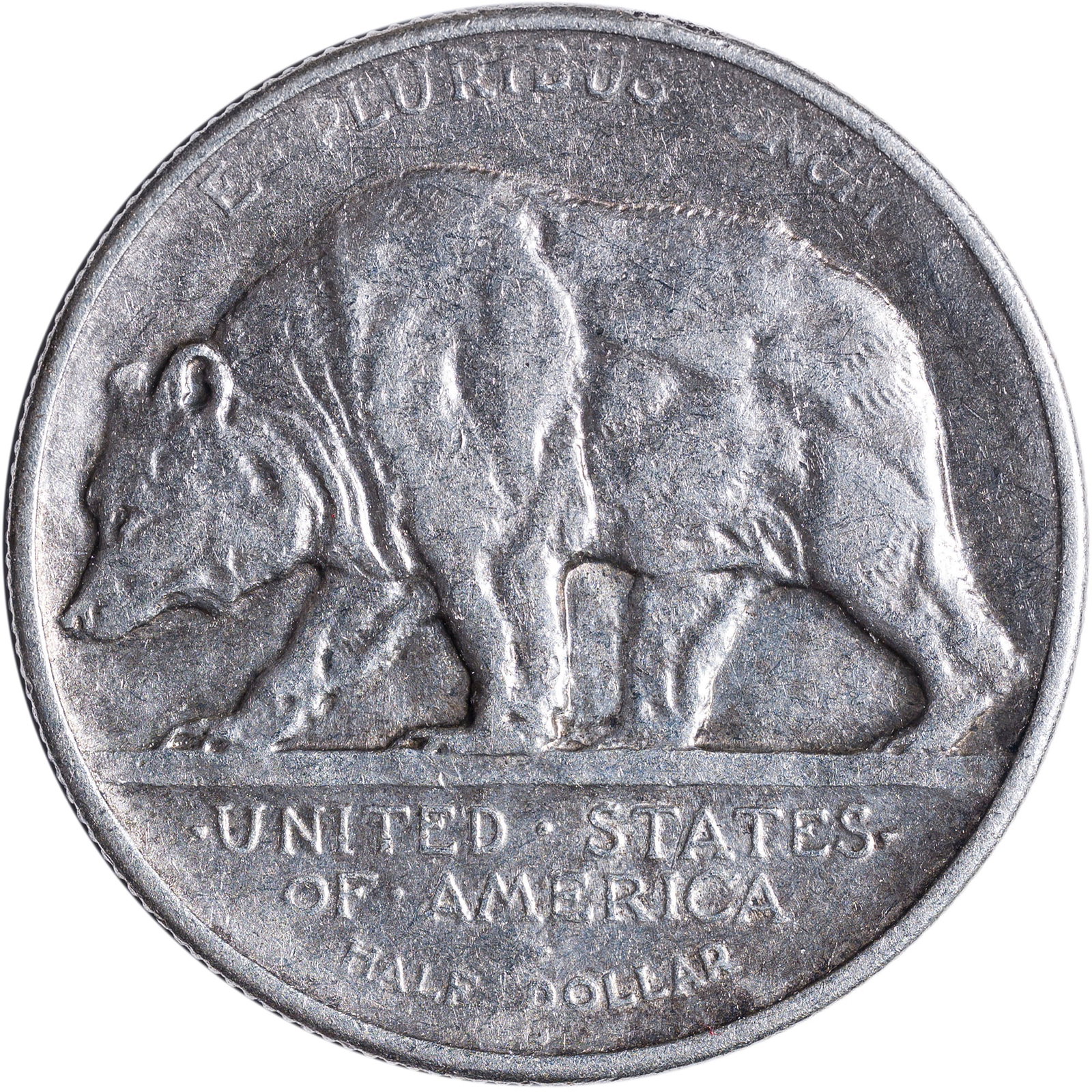 AU-50 1925-S California Half Dollar - 2