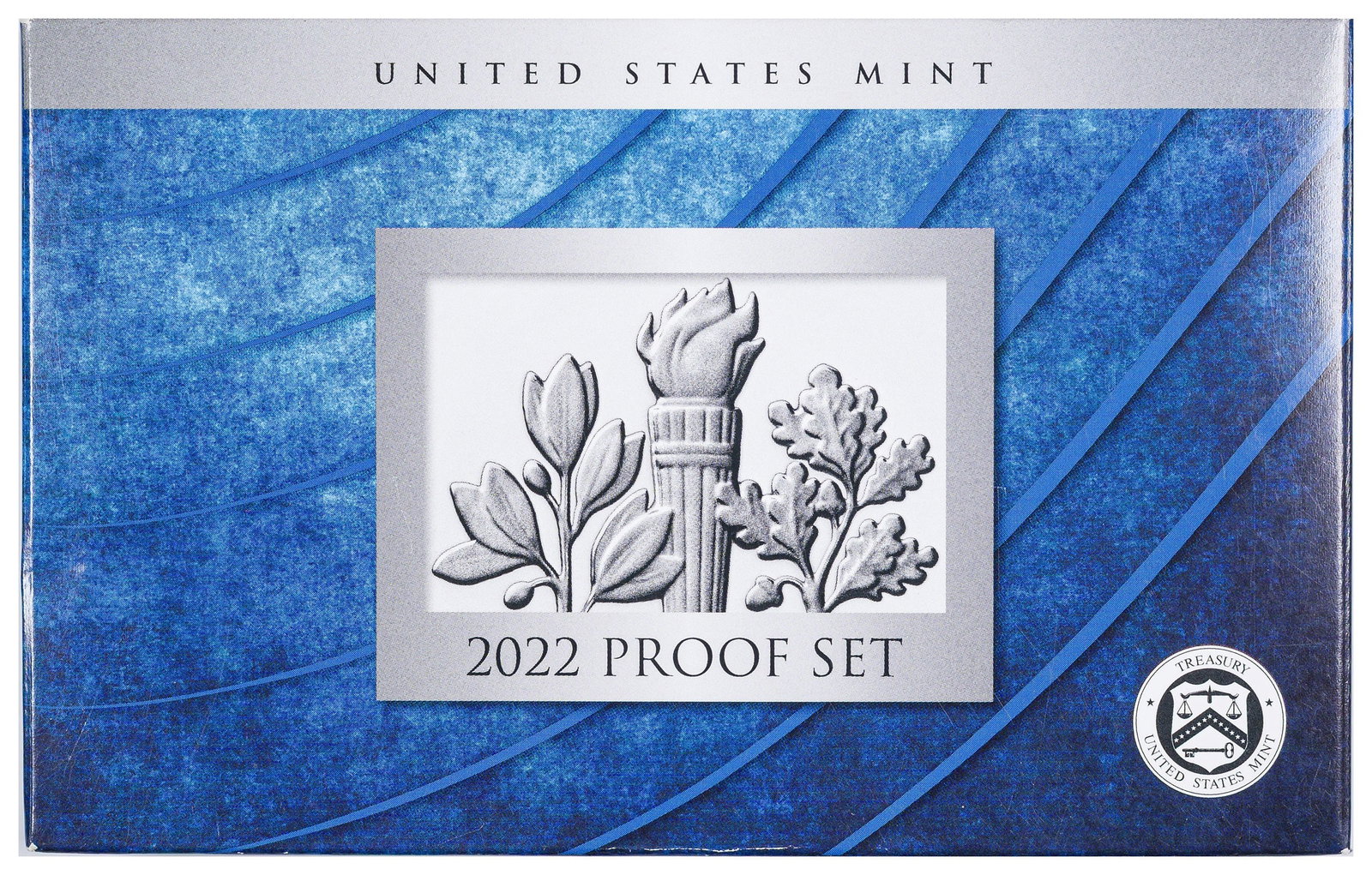 2022 Proof Set: A Gem 10 pieces set housed in its OGP