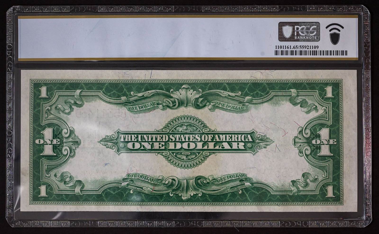 PCGS-65 PPQ 1923 $1 Silver Certificate - 2