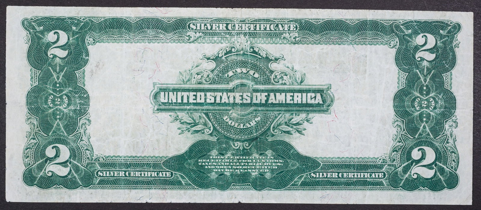 VF 1899 $2 Silver Certificate - 2